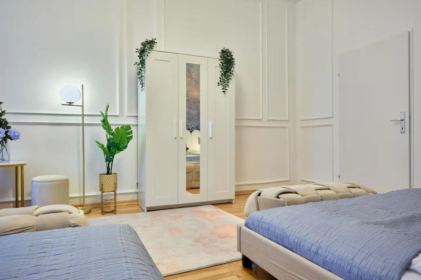 Bed in Art Hotel Vienna