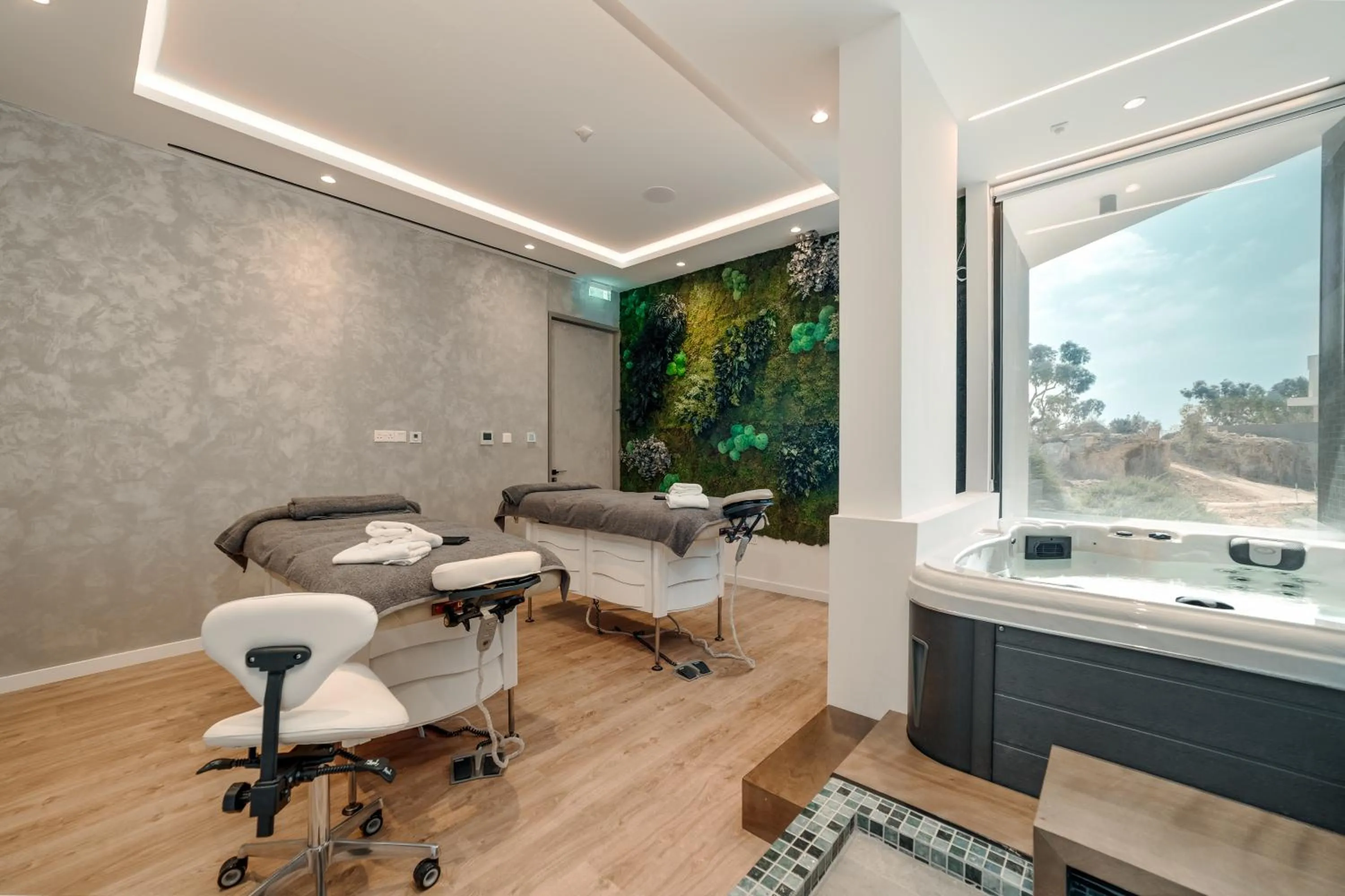 Spa and wellness centre/facilities in Periyiali Konnos Villas Beach Resort