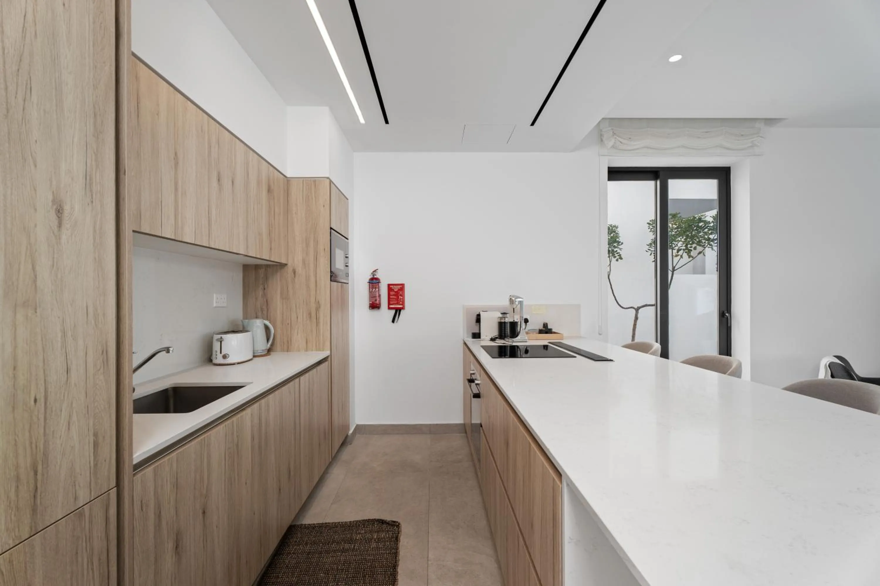 kitchen in Periyiali Konnos Villas Beach Resort