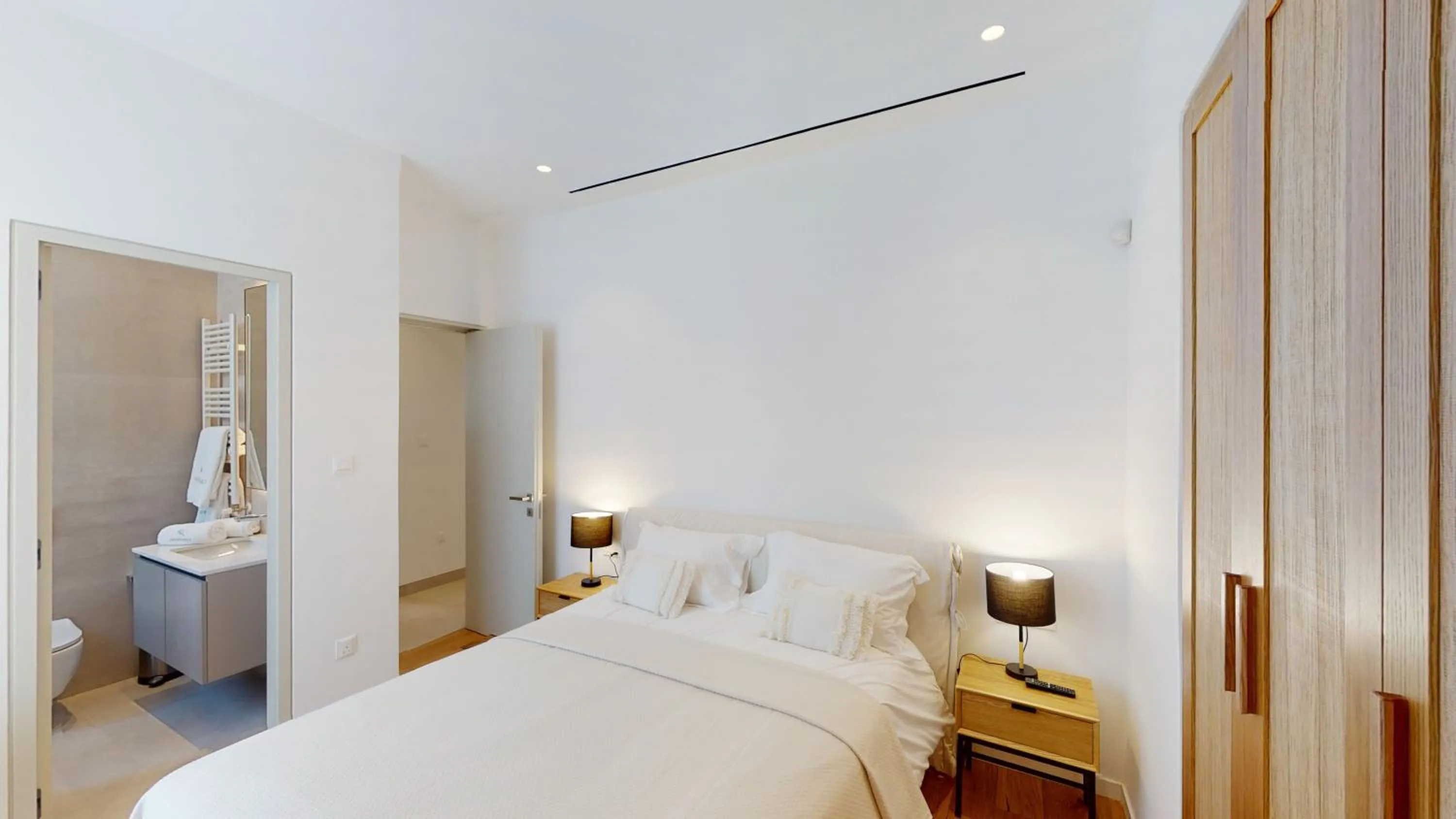 Bedroom, Bed in Periyiali Konnos Villas Beach Resort