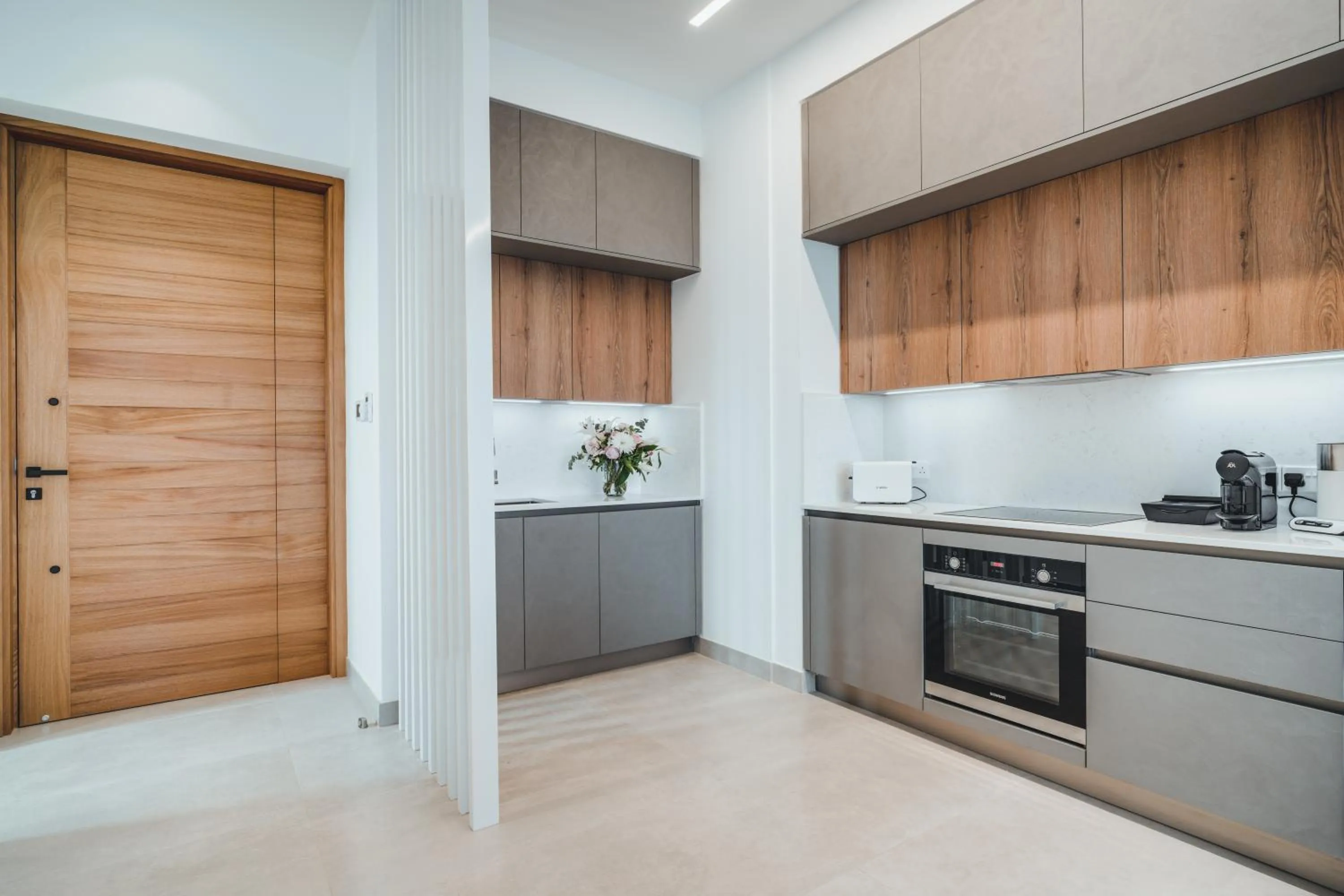 kitchen in Periyiali Konnos Villas Beach Resort