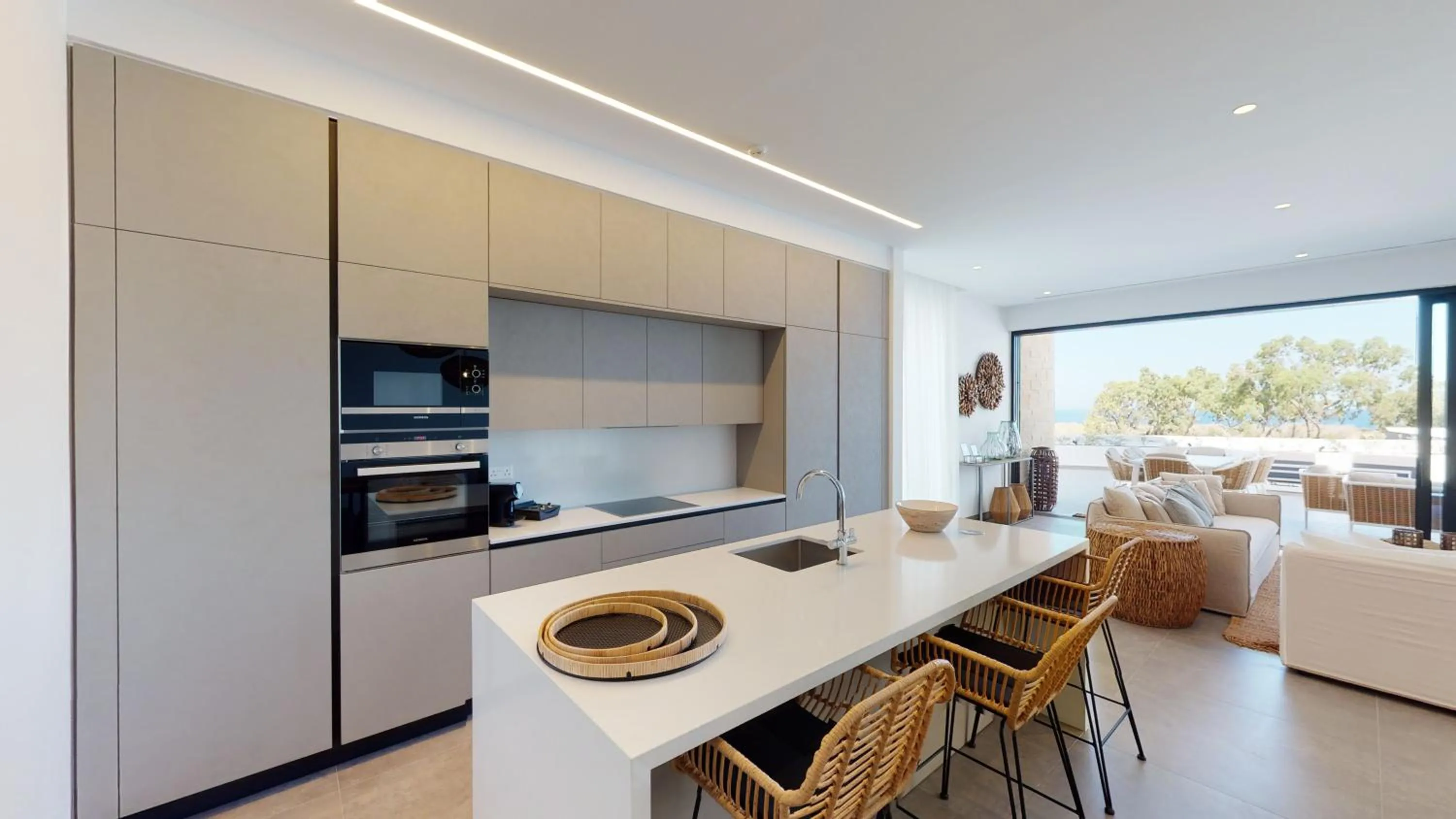 Coffee/tea facilities in Periyiali Konnos Villas Beach Resort