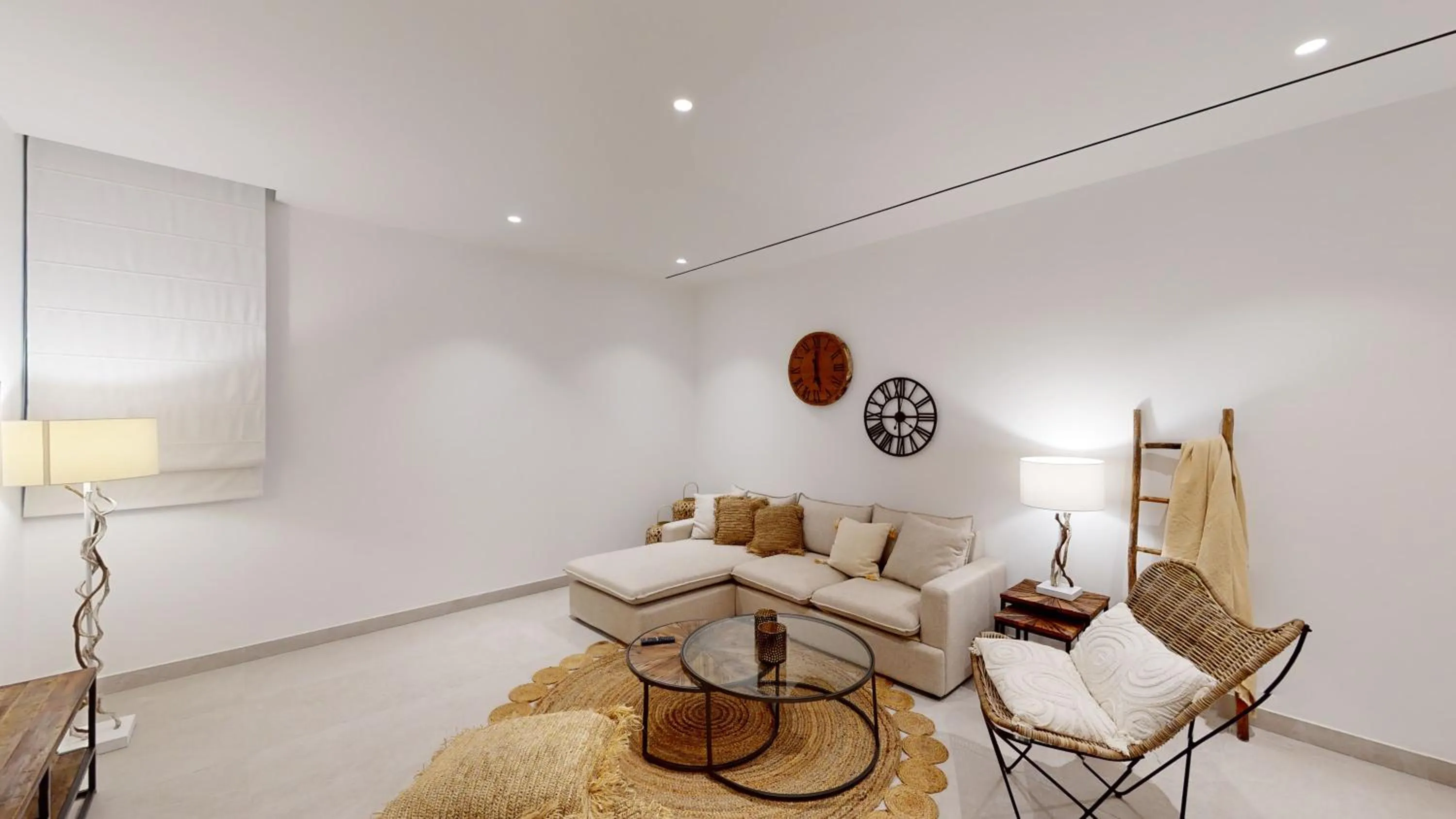 Seating area in Periyiali Konnos Villas Beach Resort