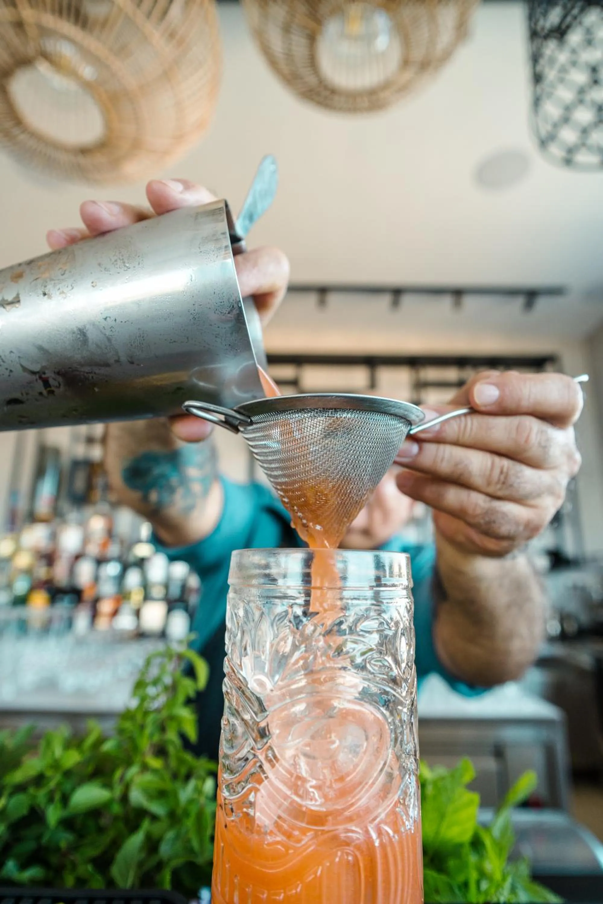 Restaurant/places to eat in Periyiali Konnos Villas Beach Resort