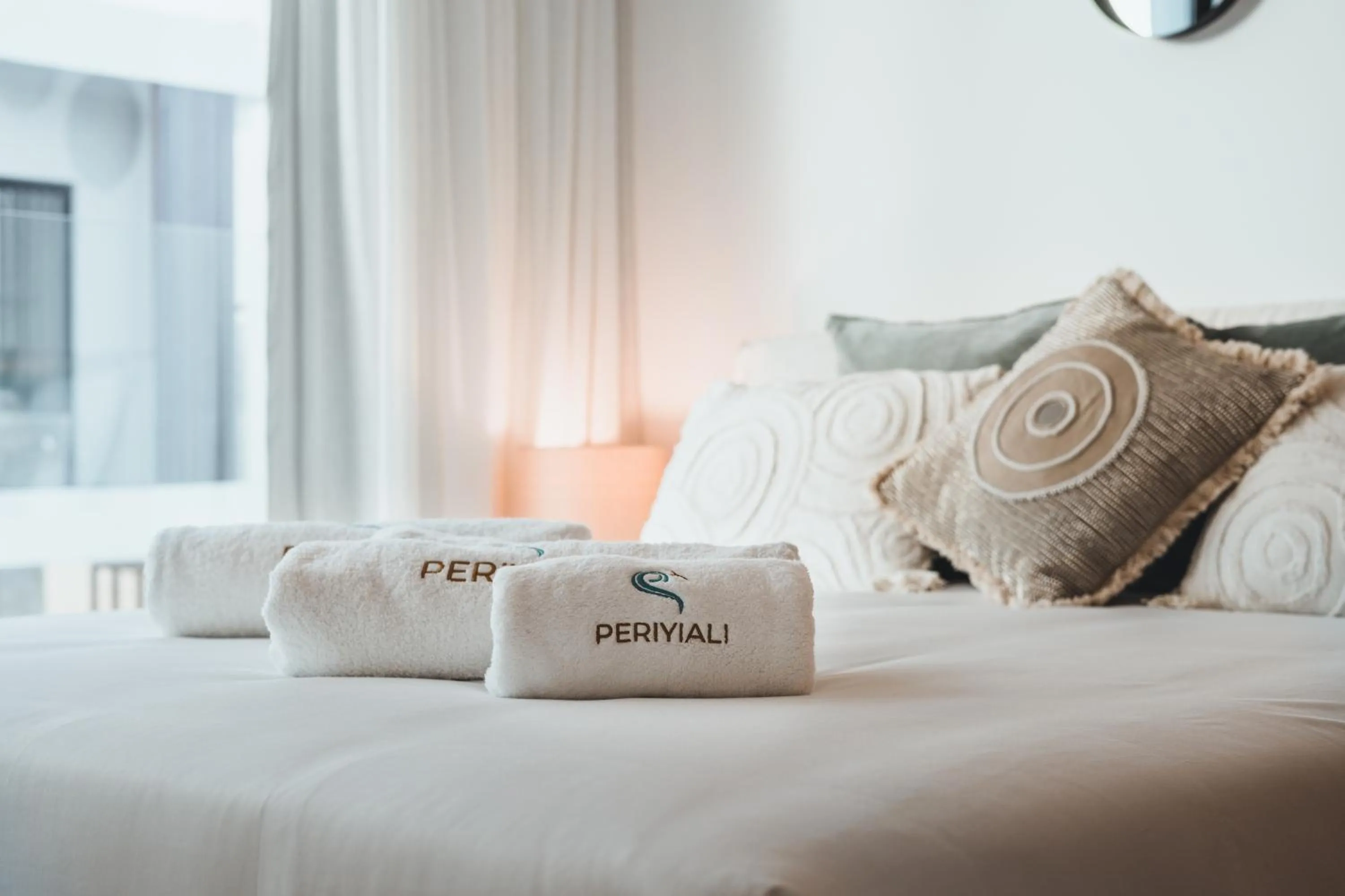 Bedroom, Bed in Periyiali Konnos Villas Beach Resort