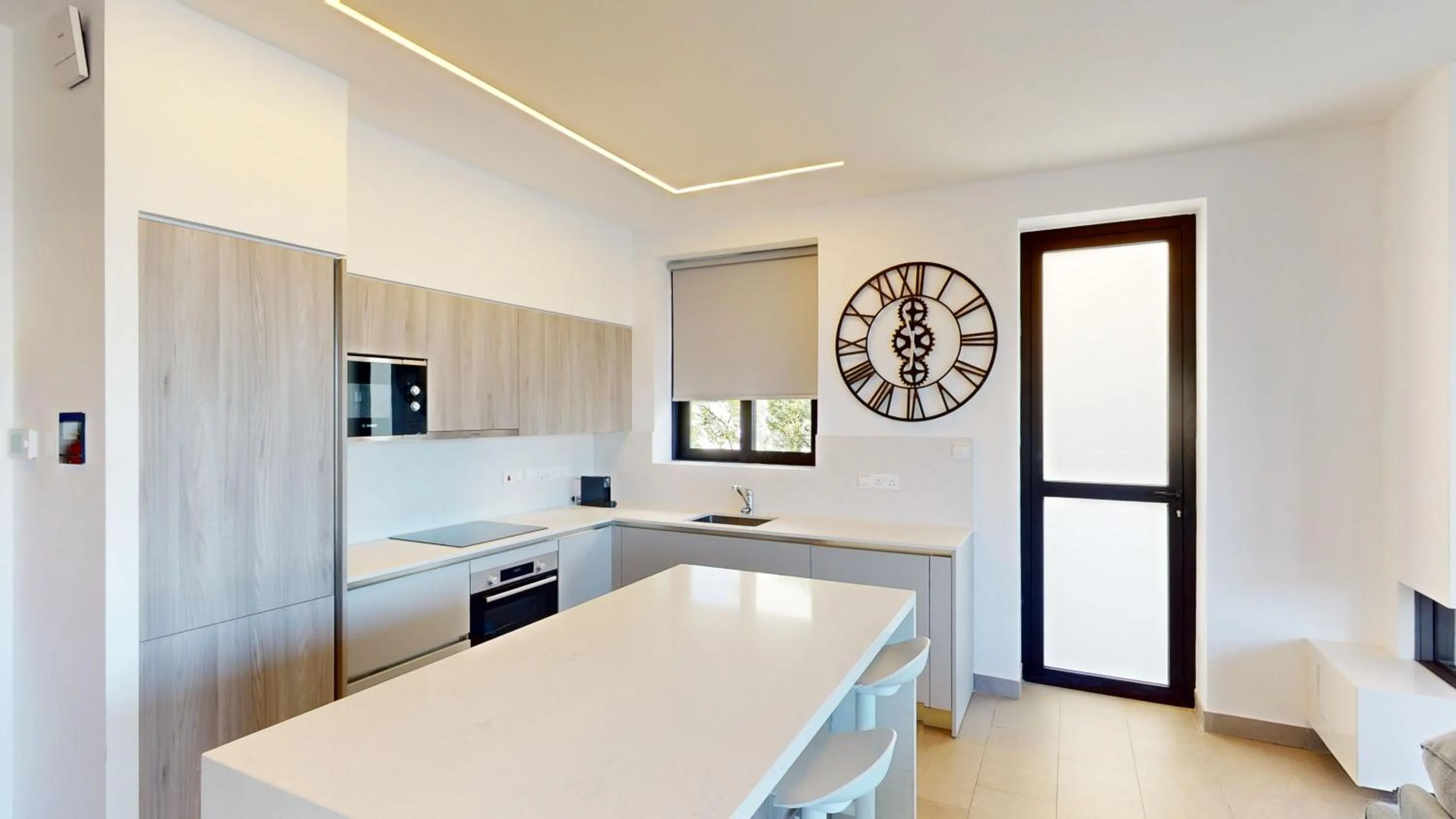 kitchen in Periyiali Konnos Villas Beach Resort