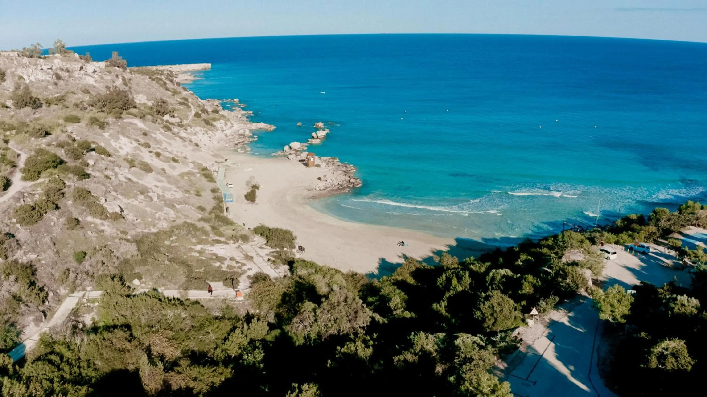 Nearby landmark in Periyiali Konnos Villas Beach Resort