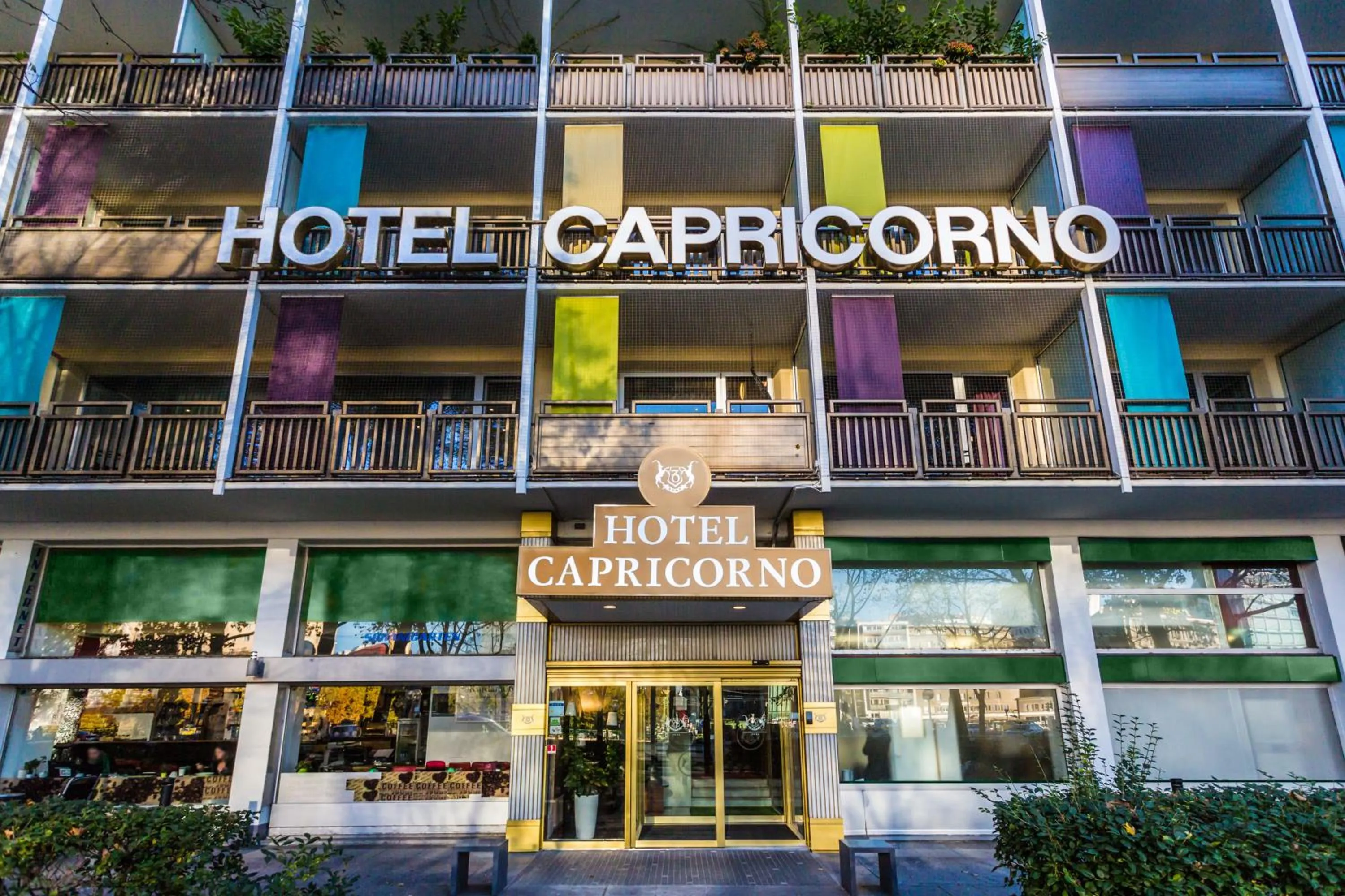 Property building in Hotel Capricorno