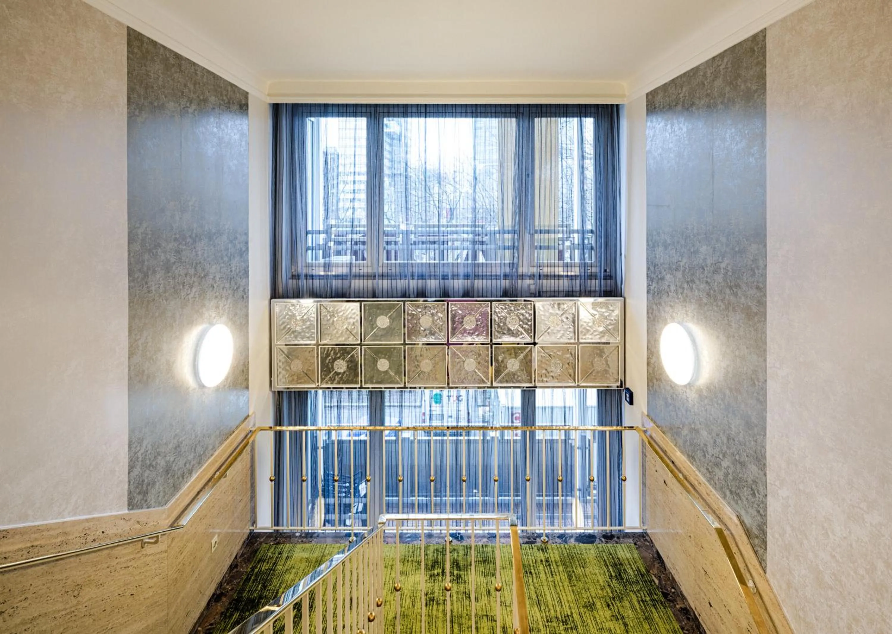 Decorative detail, Bed in Hotel Capricorno