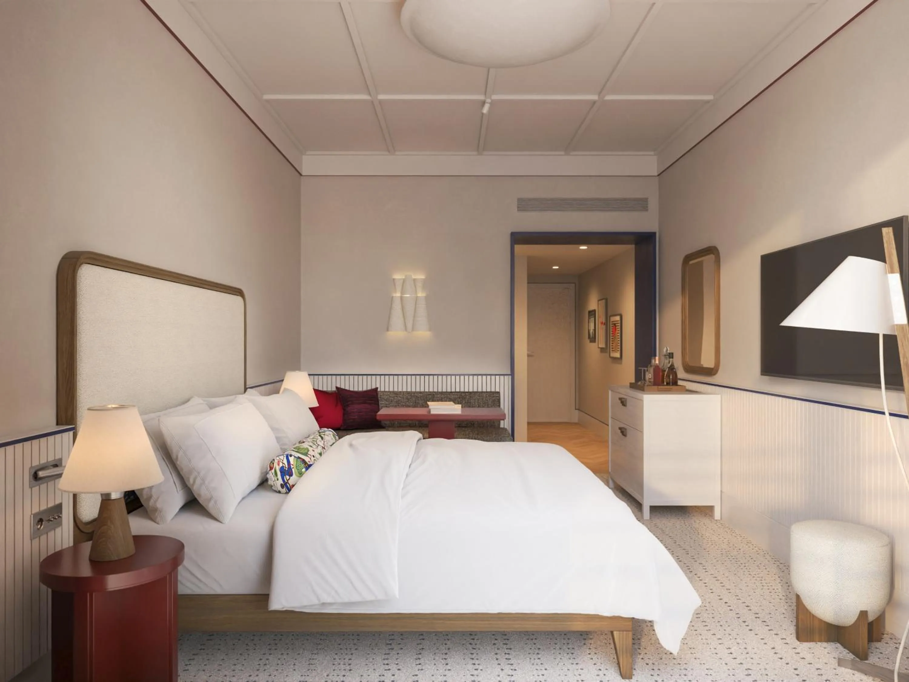 Bedroom, Bed in Miiro Spittelberg NEW OPENING