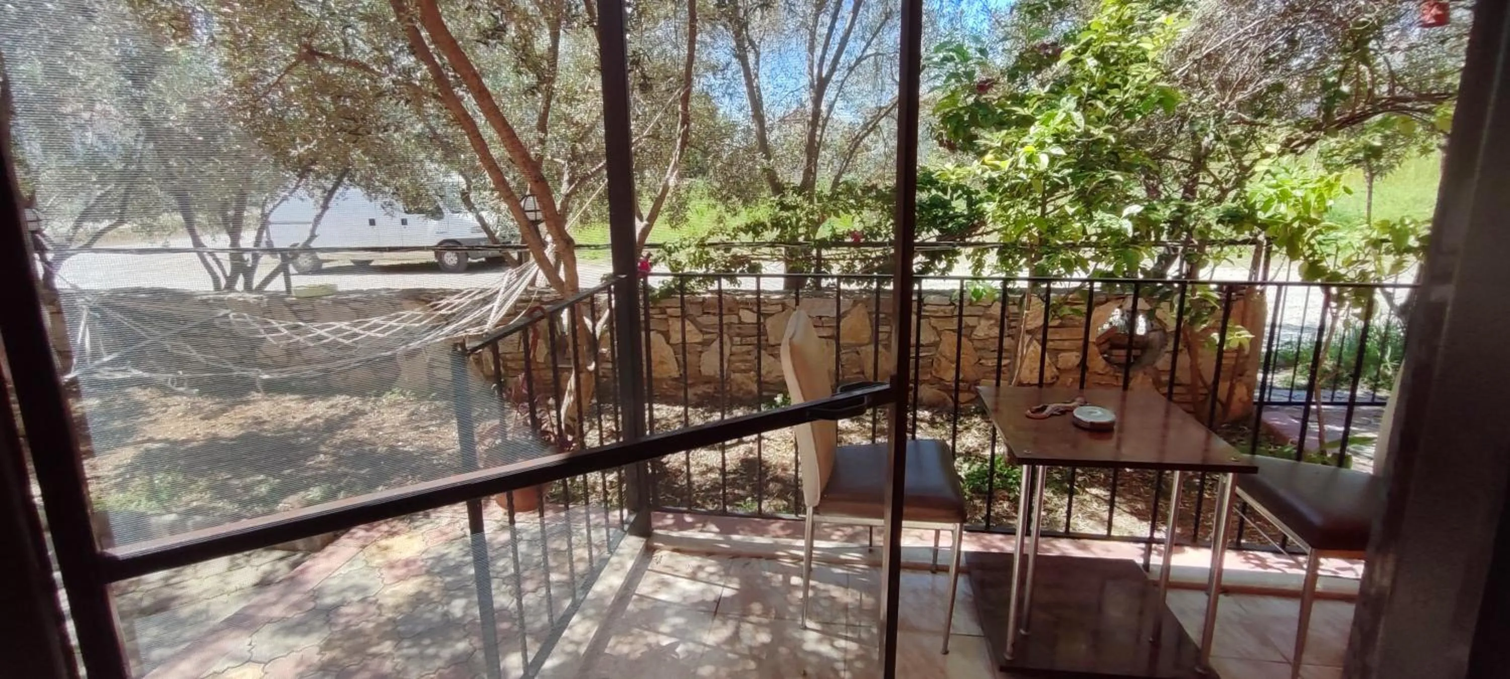 Balcony/Terrace in çileks apart otel