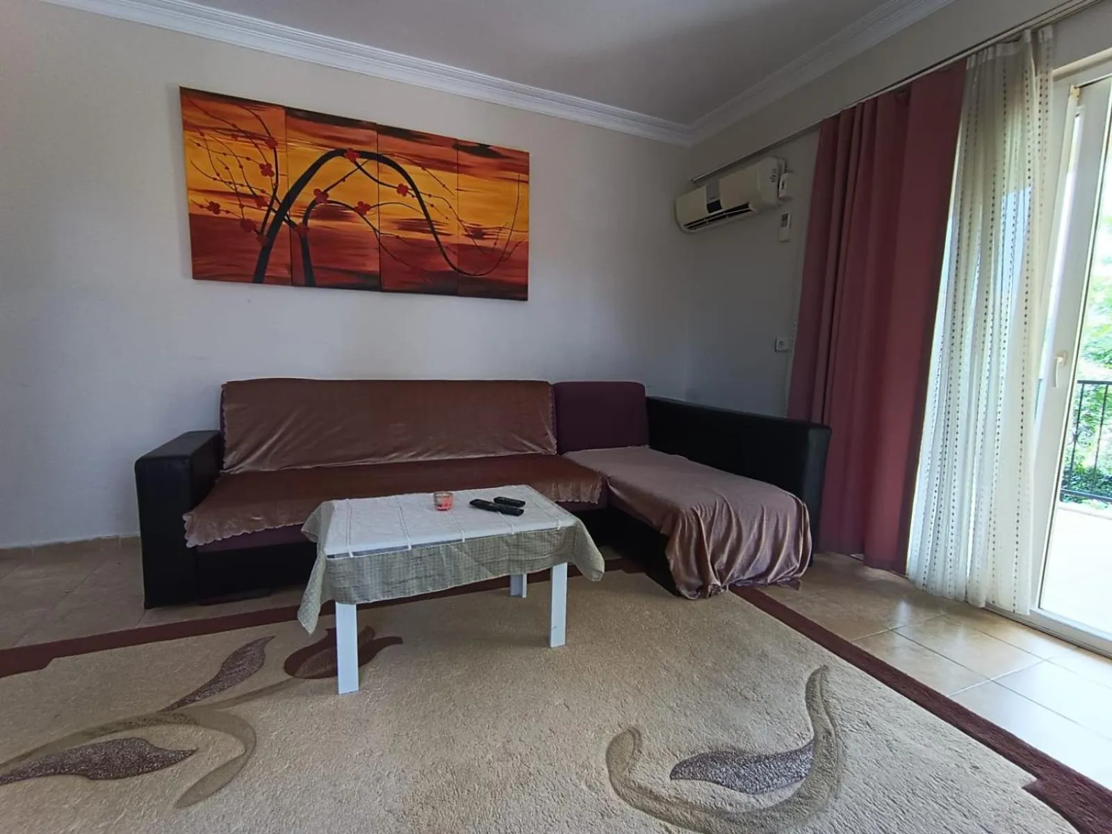 Living room in çileks apart otel