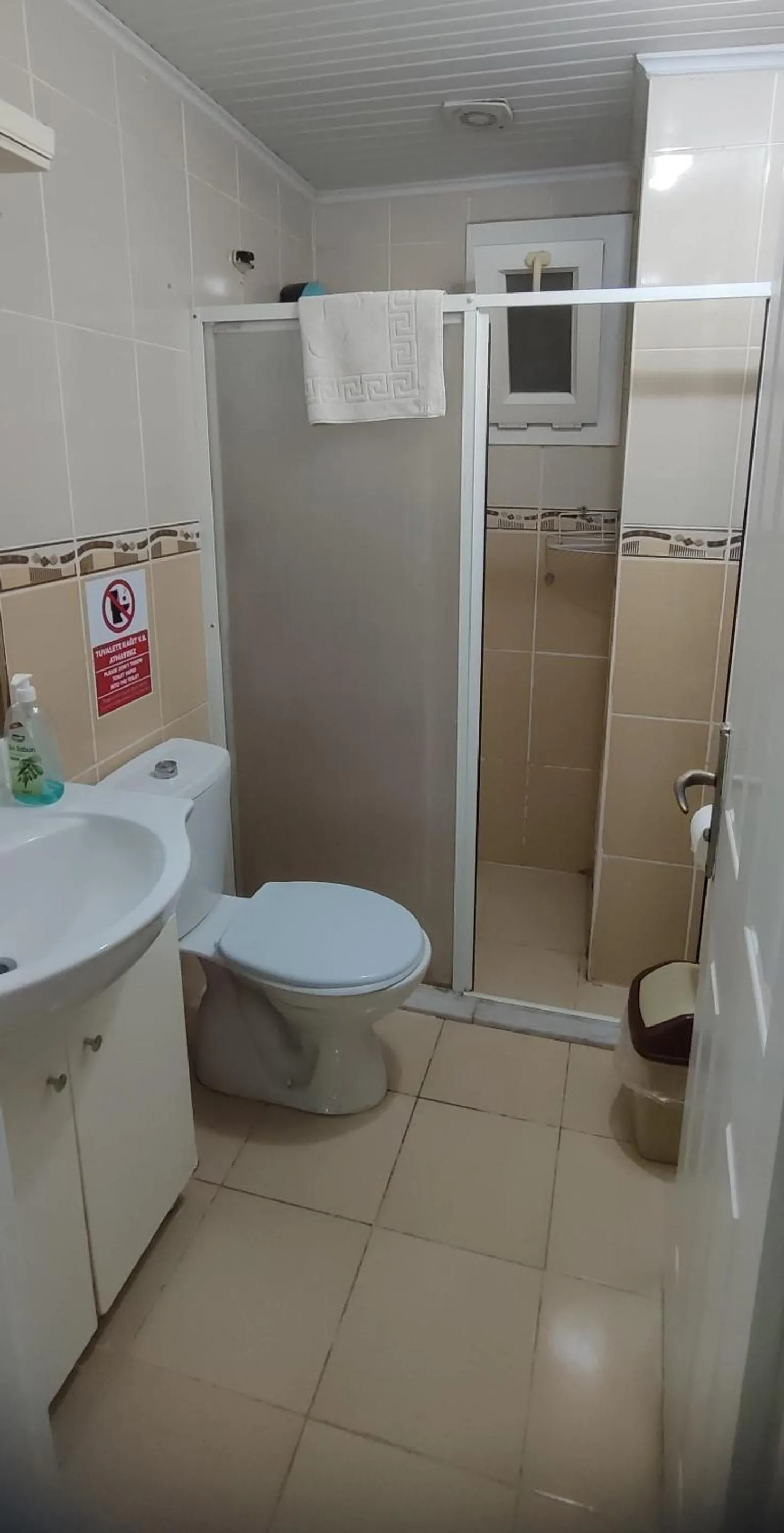 Bathroom in çileks apart otel