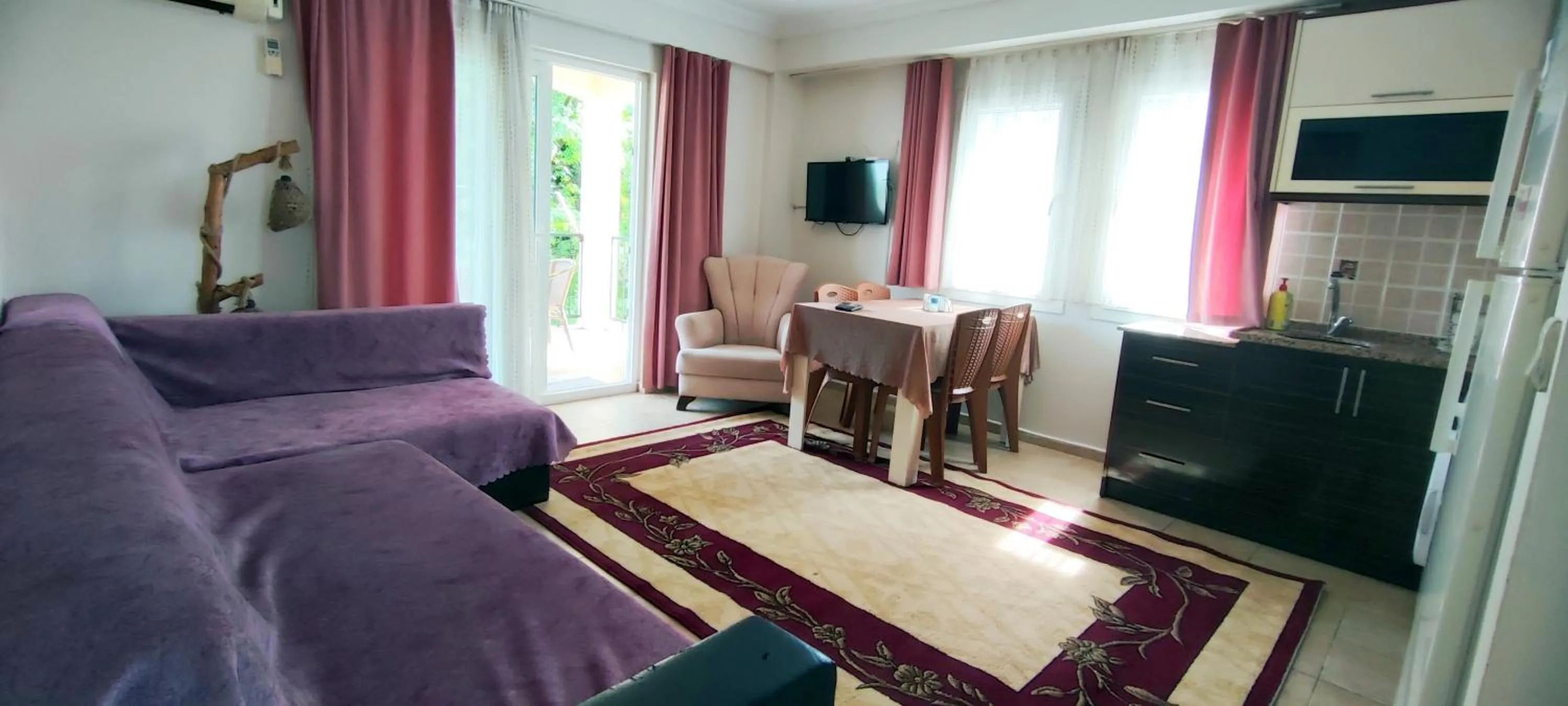 Seating area in çileks apart otel