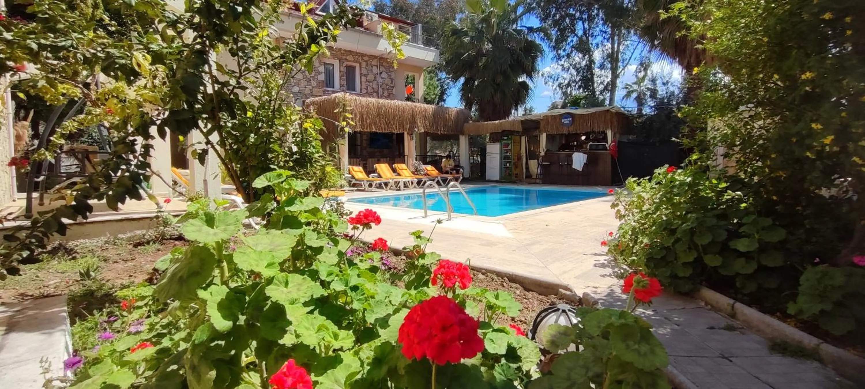Swimming pool in çileks apart otel