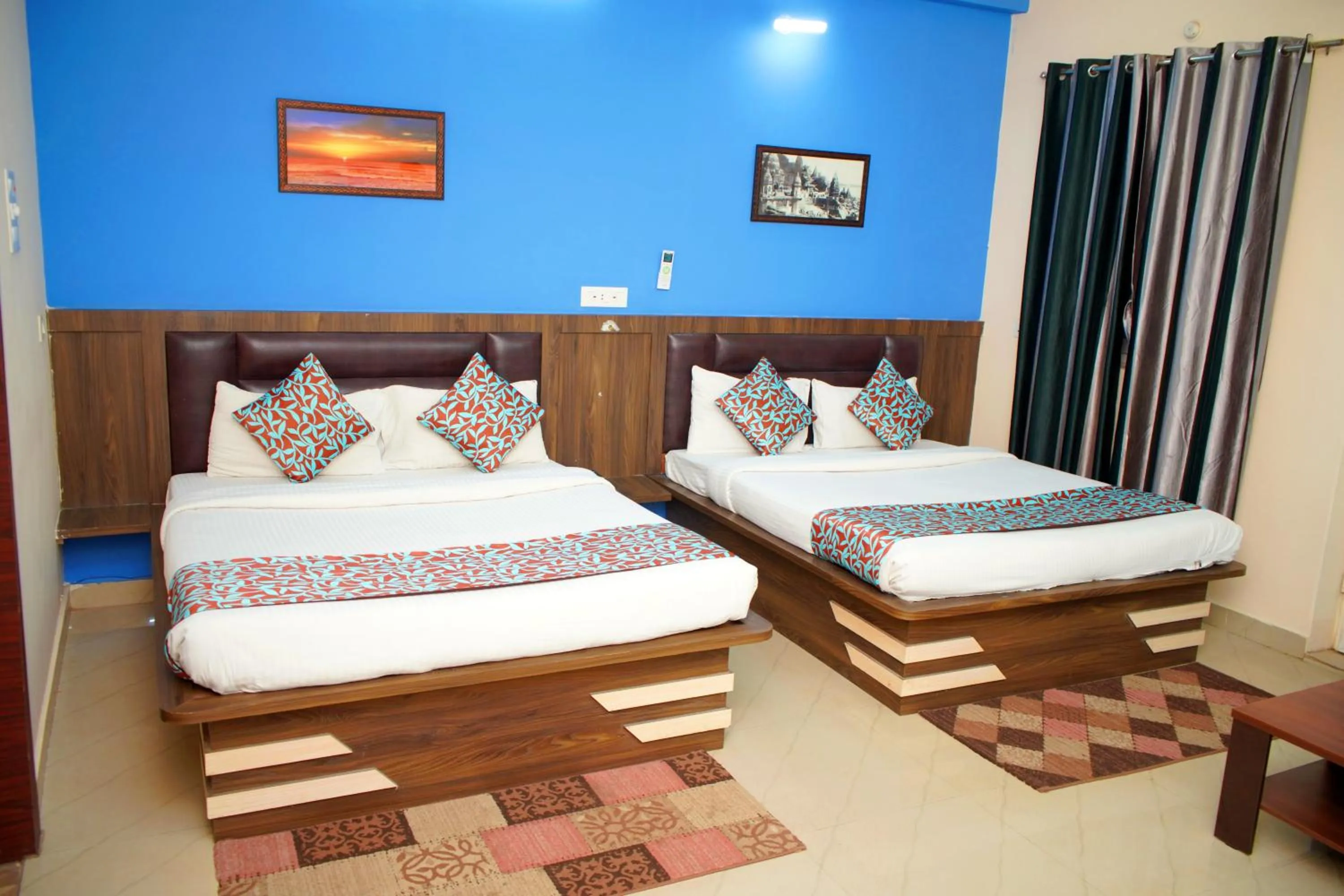 Bed in Hotel KB Palace