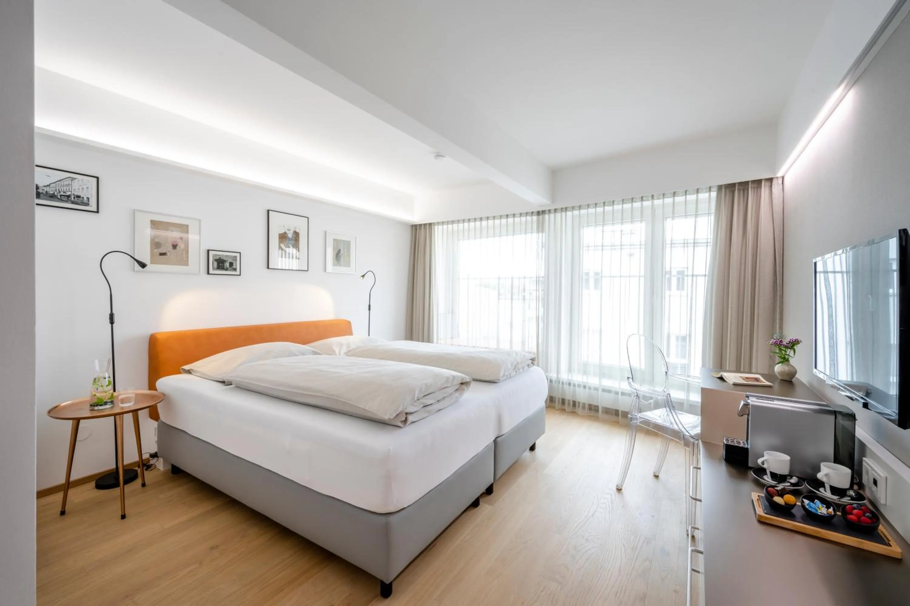 Bedroom, Bed in Boutique Hotel Hauser