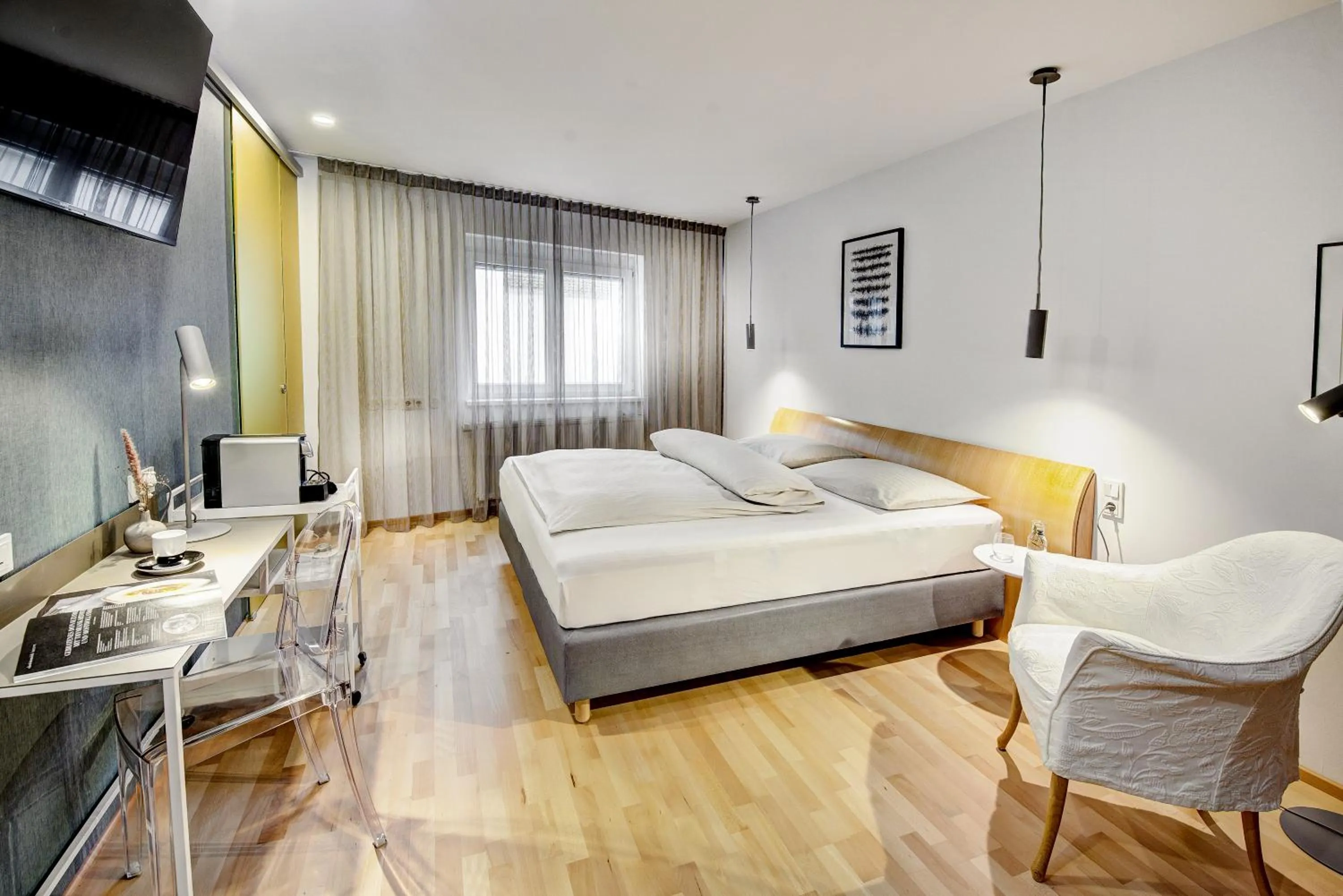 Bedroom, Bed in Boutique Hotel Hauser