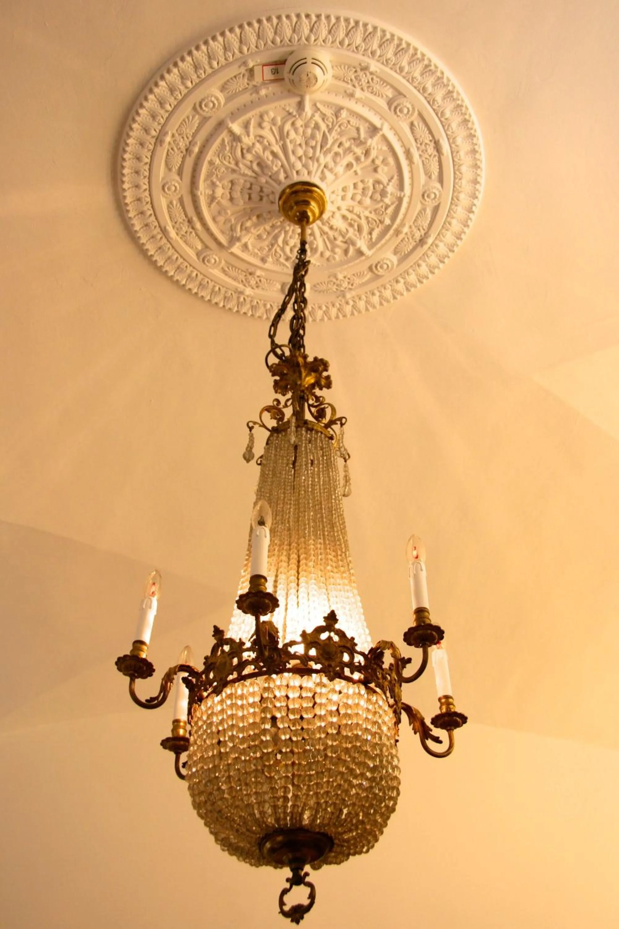 Decorative detail in Pertschy Palais Hotel