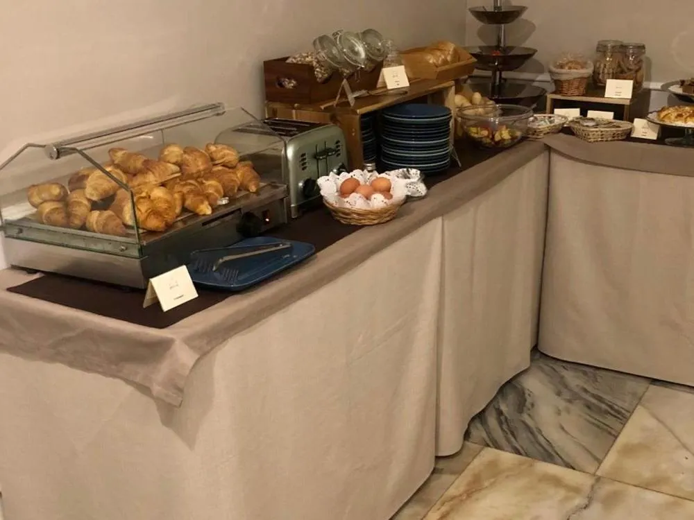 Continental breakfast in Hotel Bristol