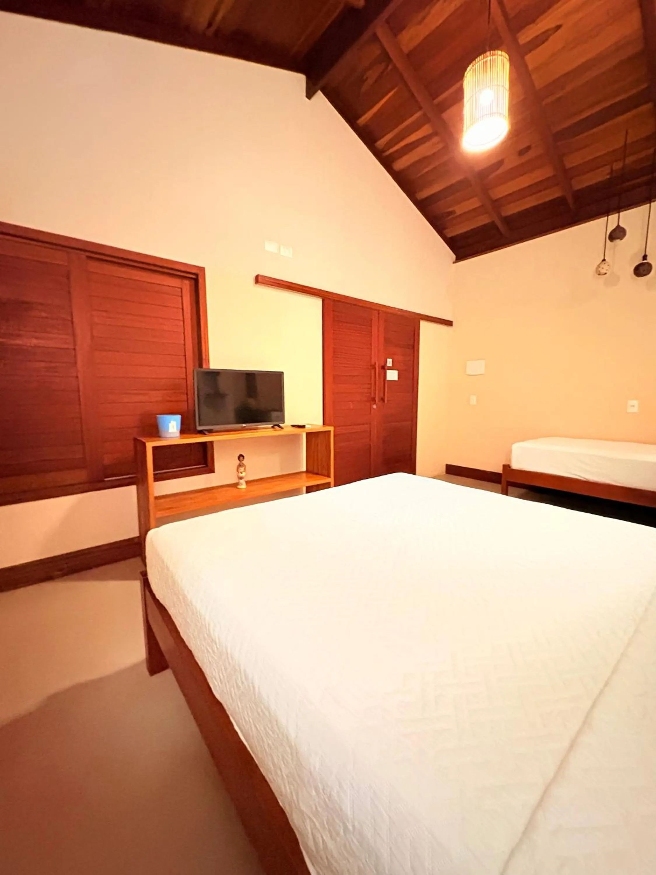 Bed in POUSADA RANCHO PARAISO