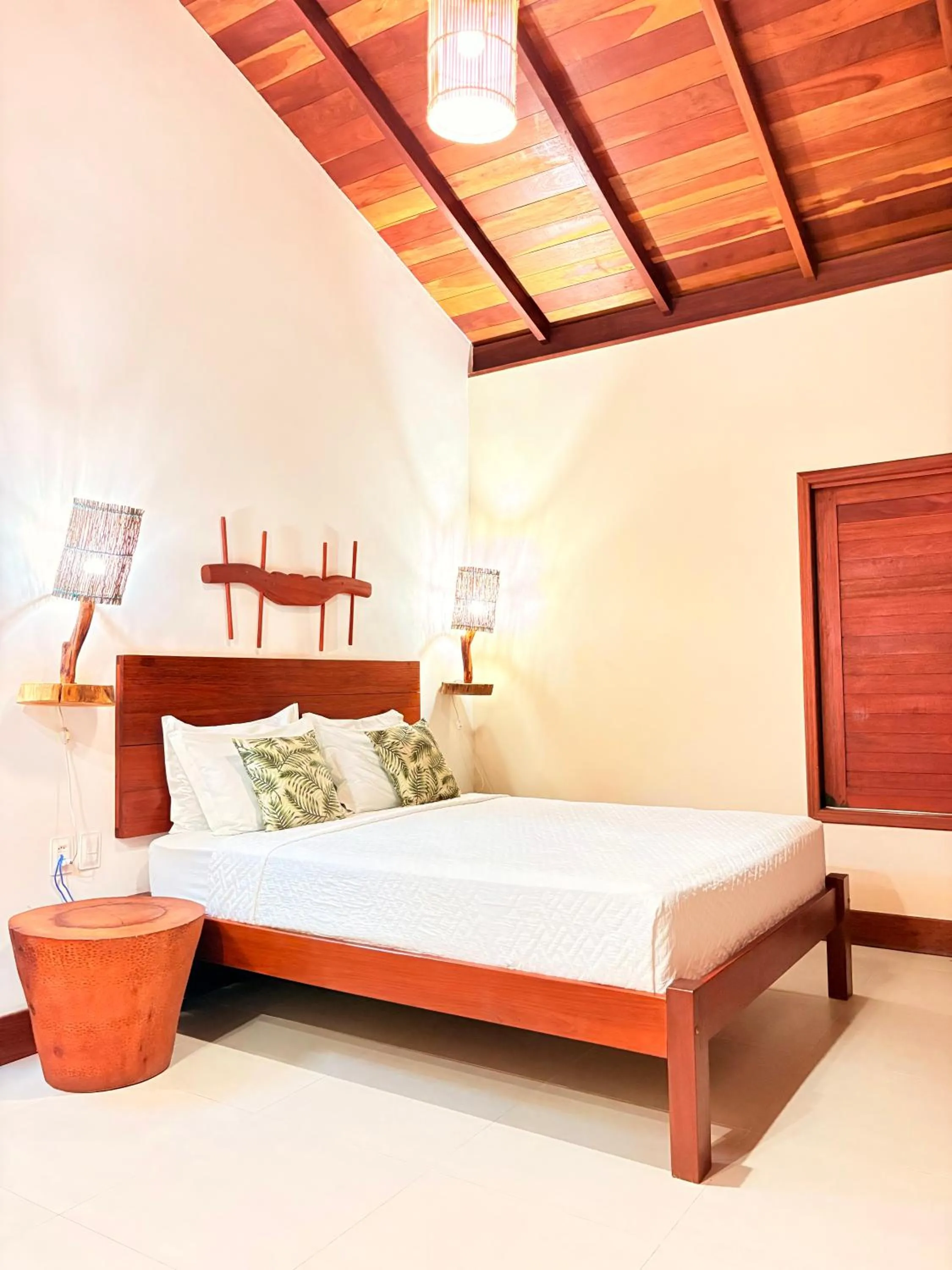 Bed in POUSADA RANCHO PARAISO