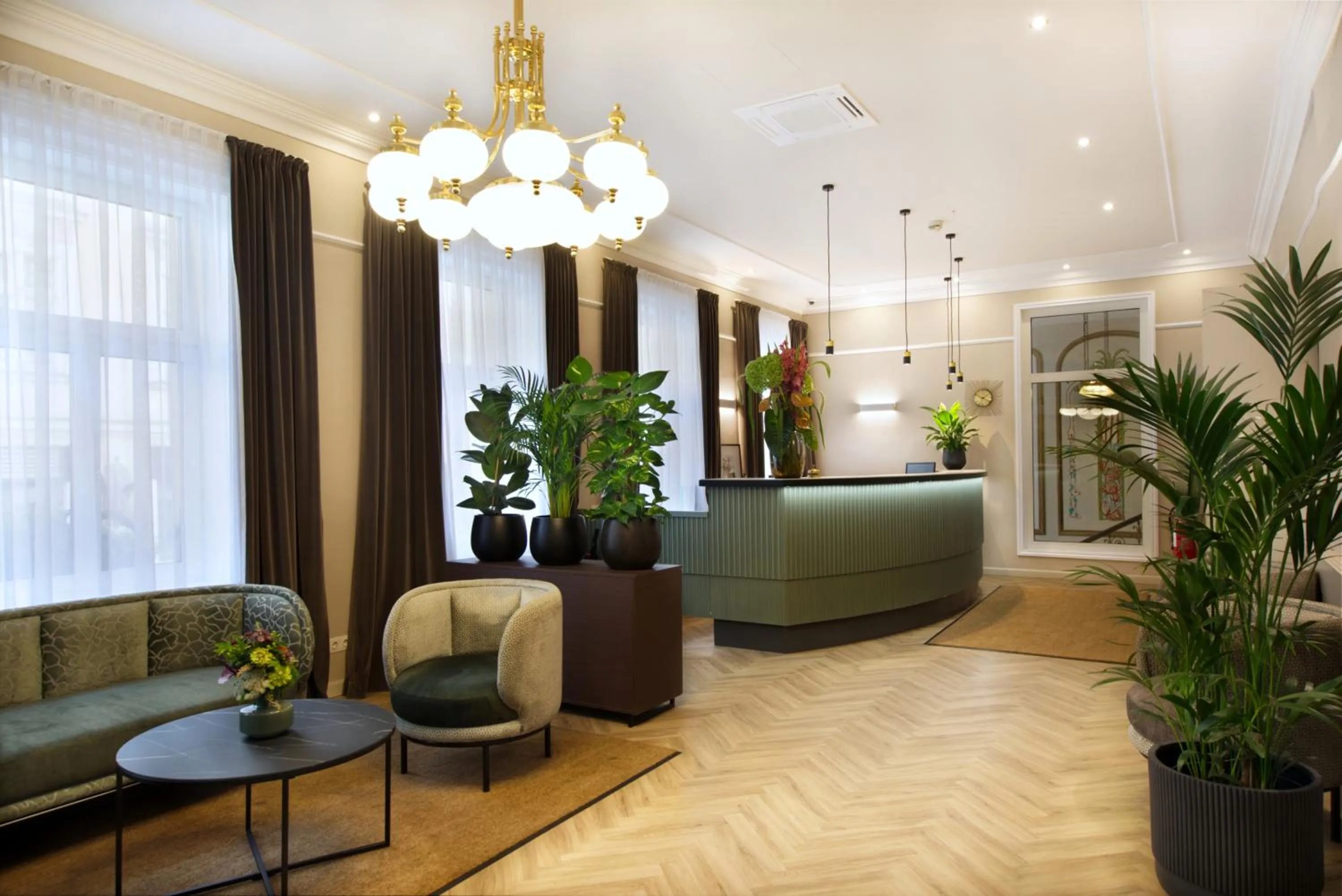 Lobby or reception in Drei Kronen Hotel Wien City