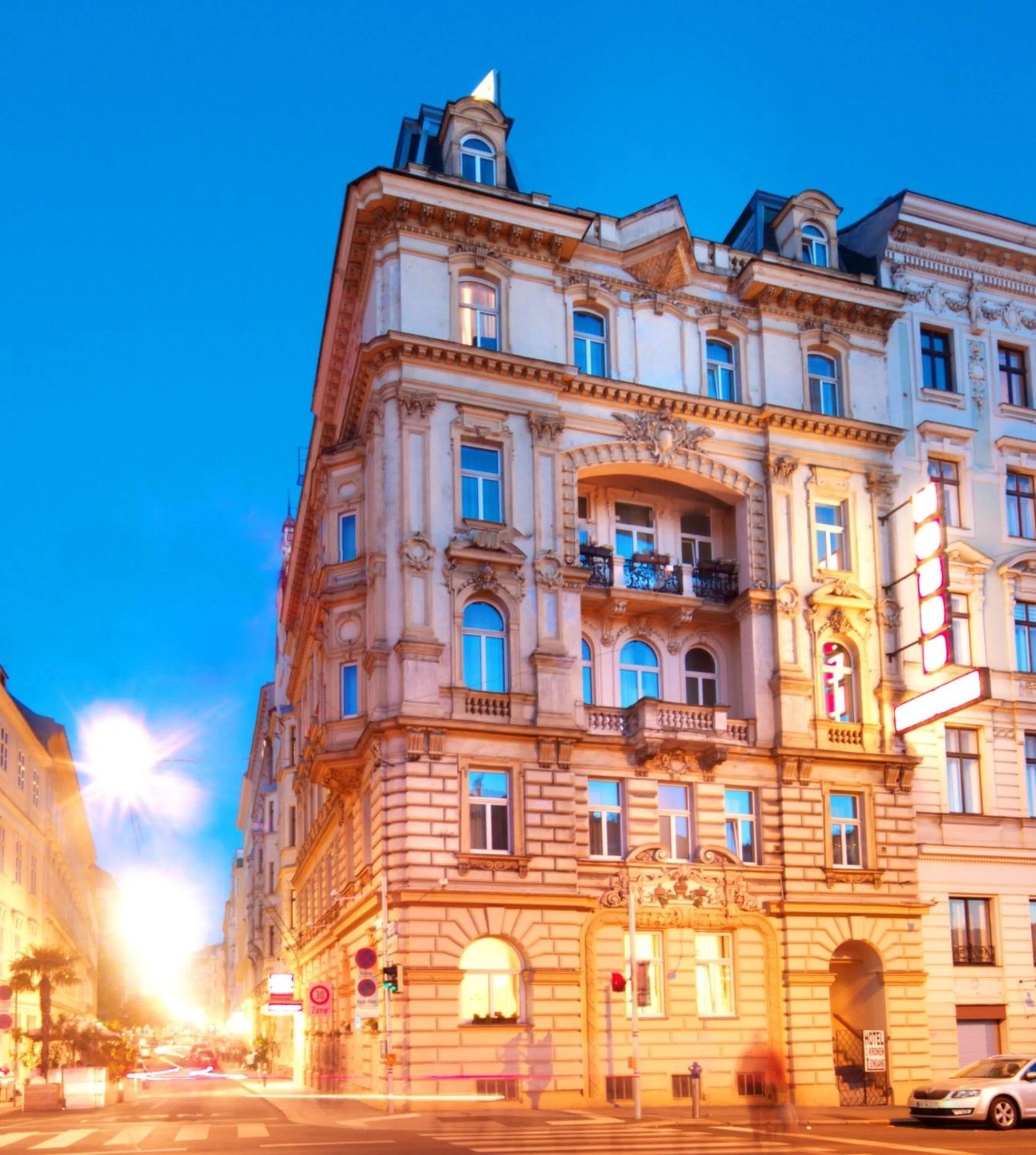 Property building in Drei Kronen Hotel Wien City