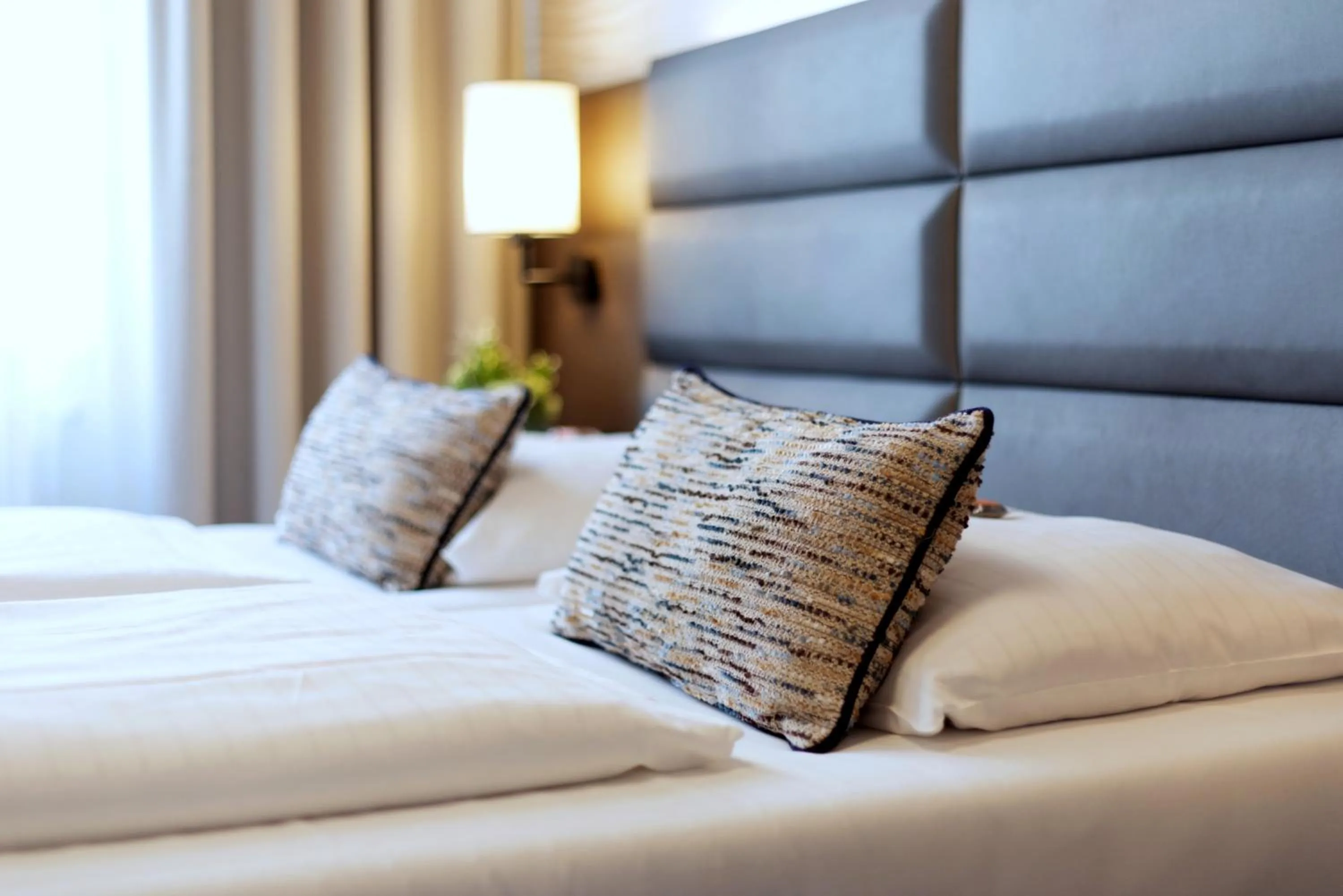 Bed in Drei Kronen Hotel Wien City