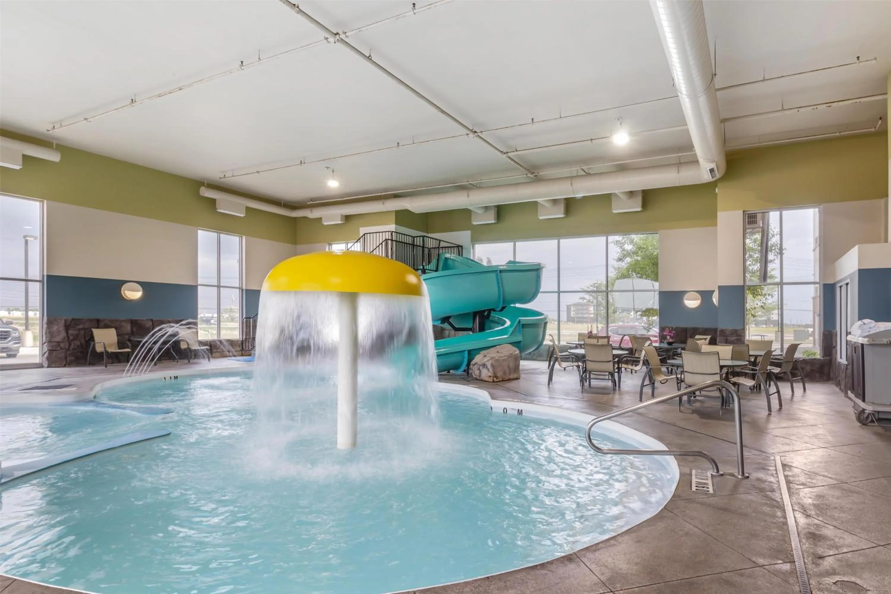 Pool view in Best Western Plus Winnipeg West