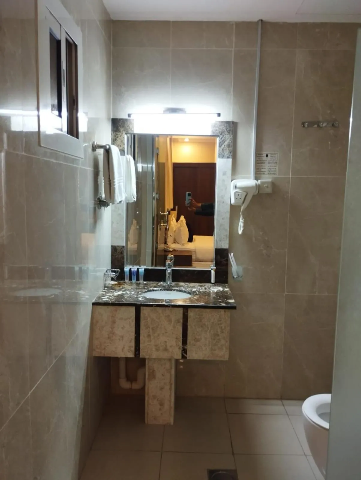 Bed in Olive Tree Hotel