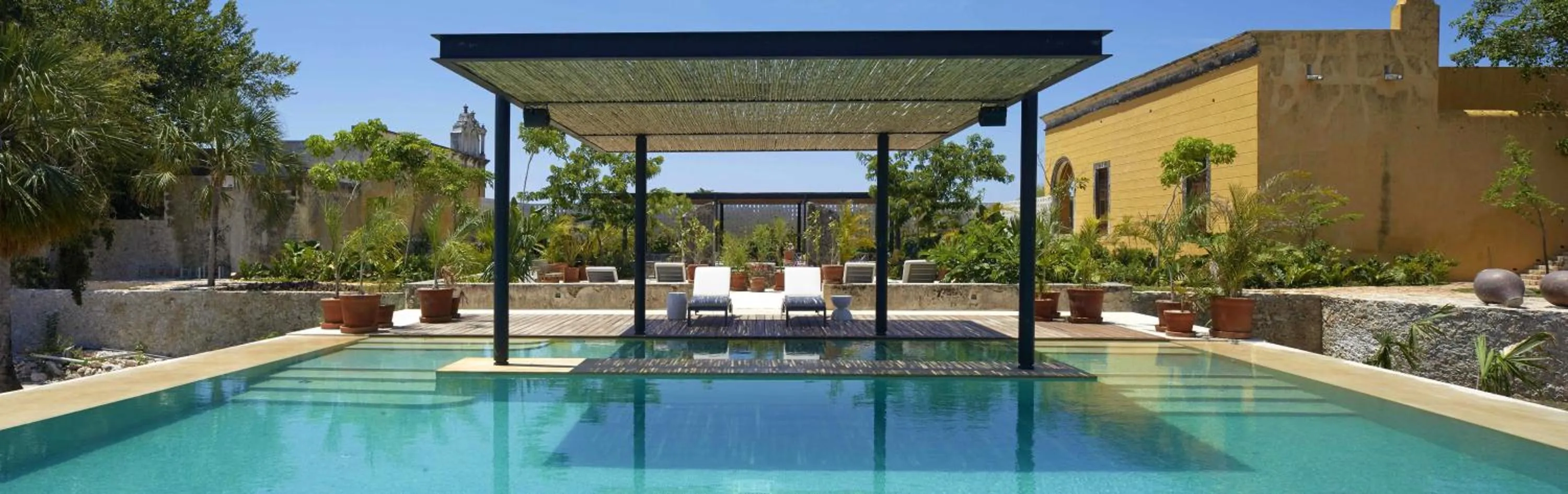 Swimming pool in Hacienda San Antonio Hool