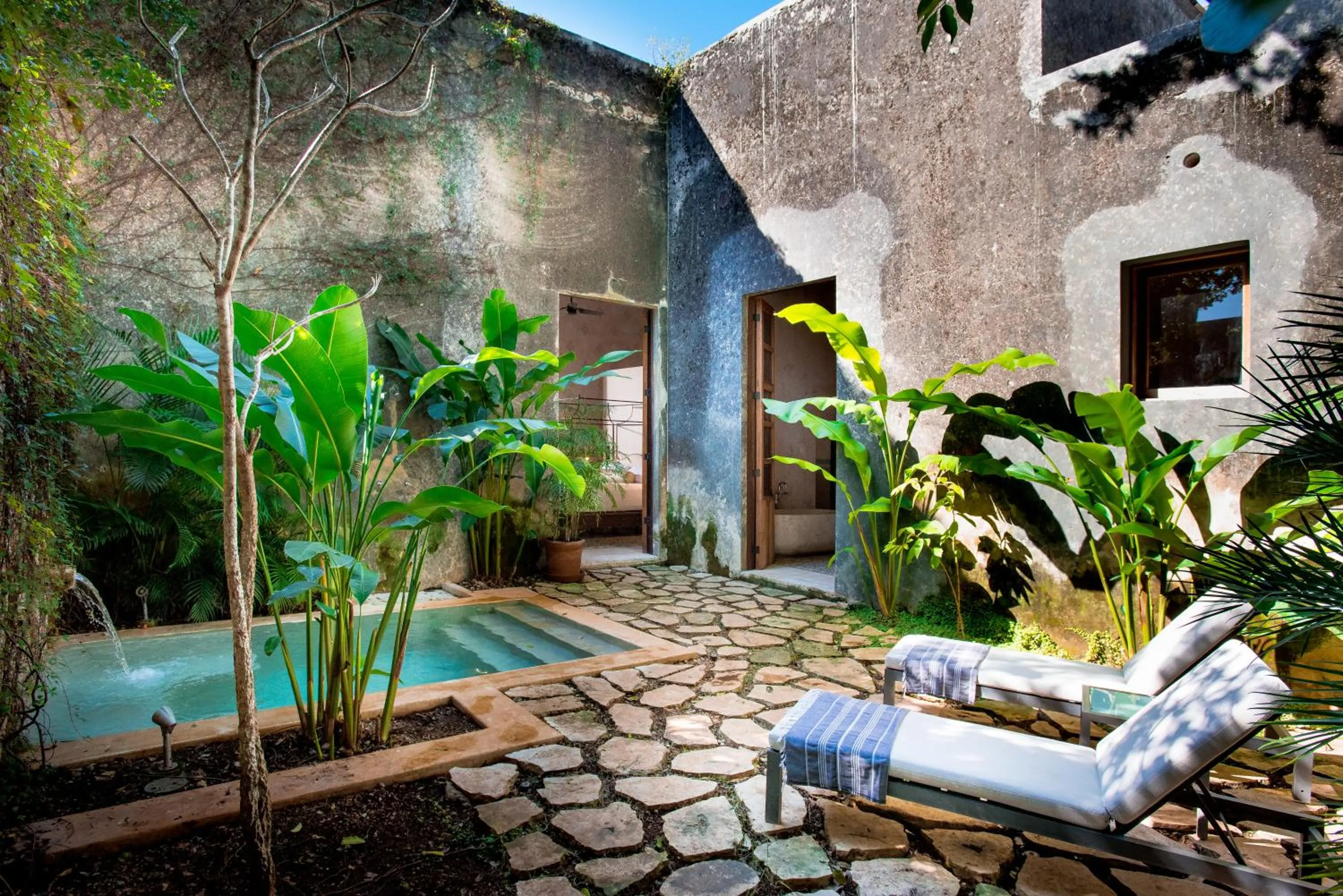 Swimming pool in Hacienda San Antonio Hool