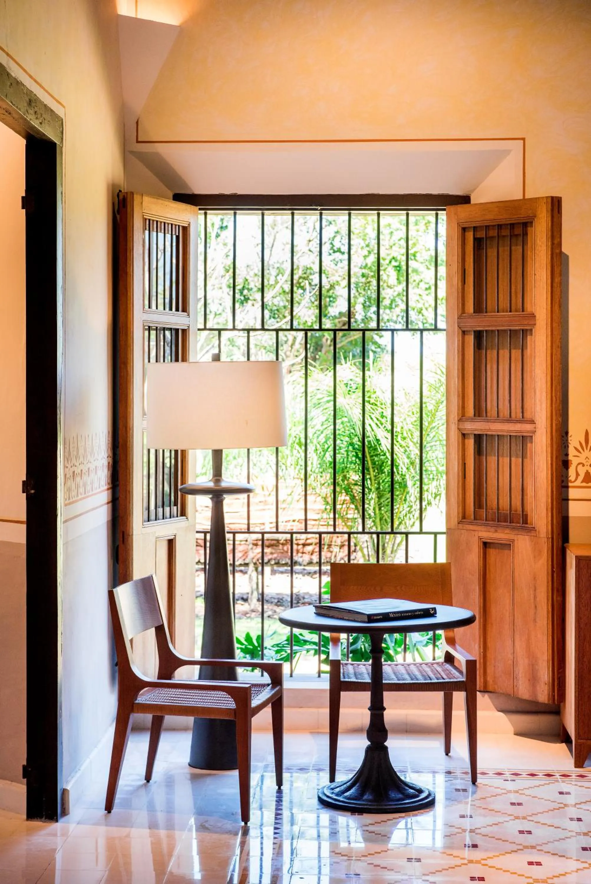 Seating area in Hacienda San Antonio Hool