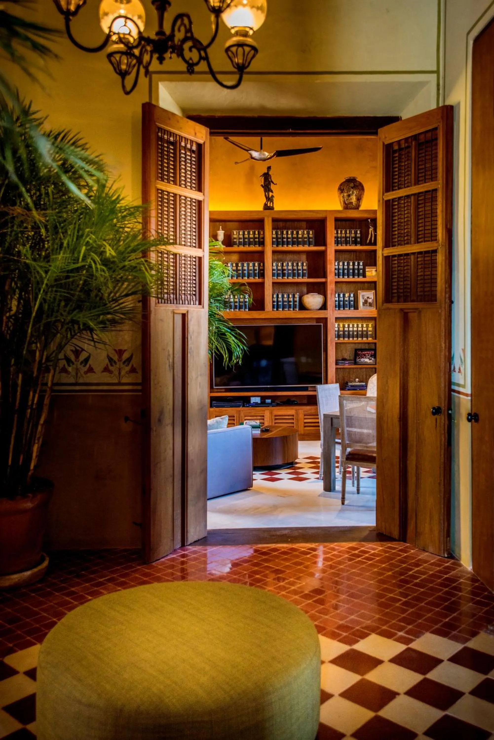 Library in Hacienda San Antonio Hool