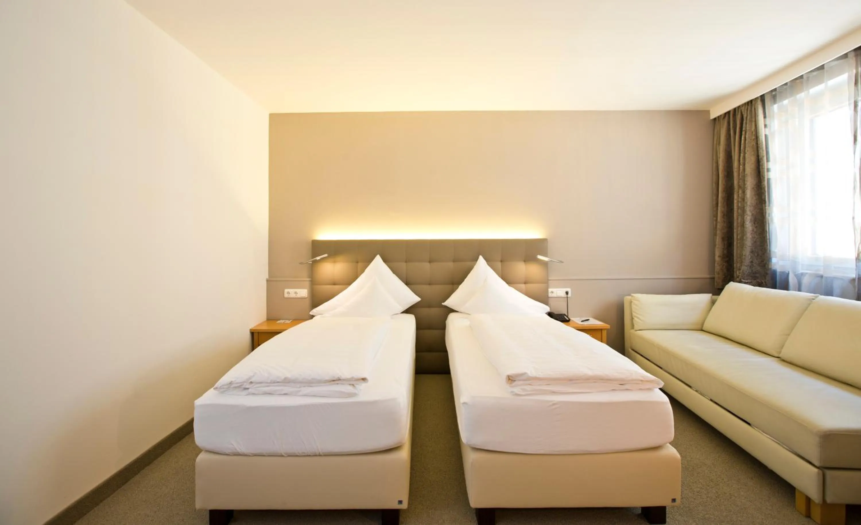 Bed in Stadthotel Goldenes Schiff