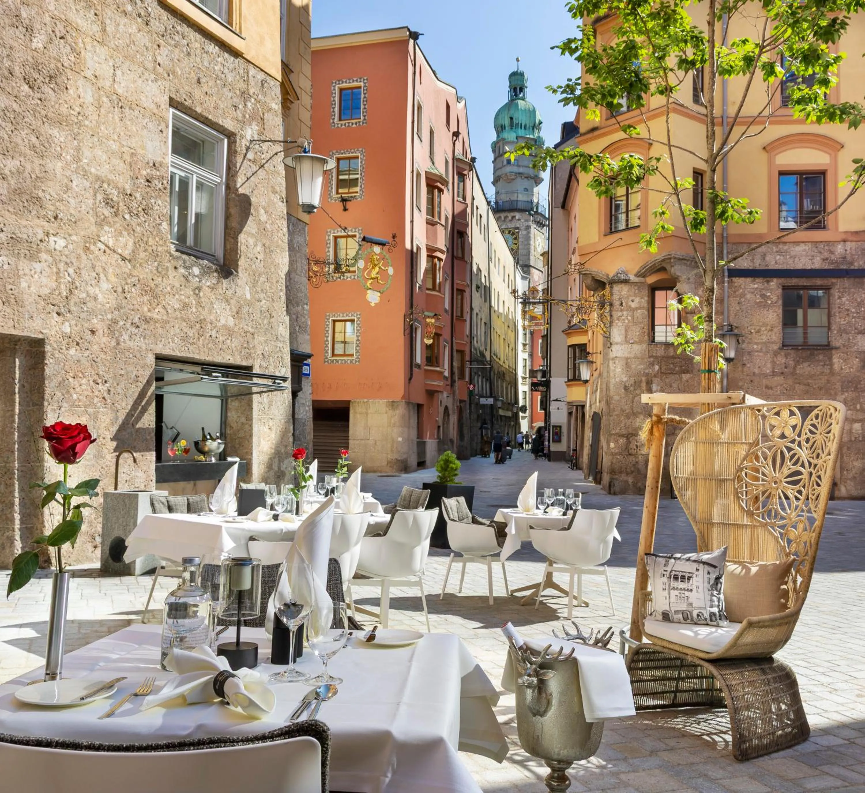 Restaurant/places to eat in Hotel Innsbruck