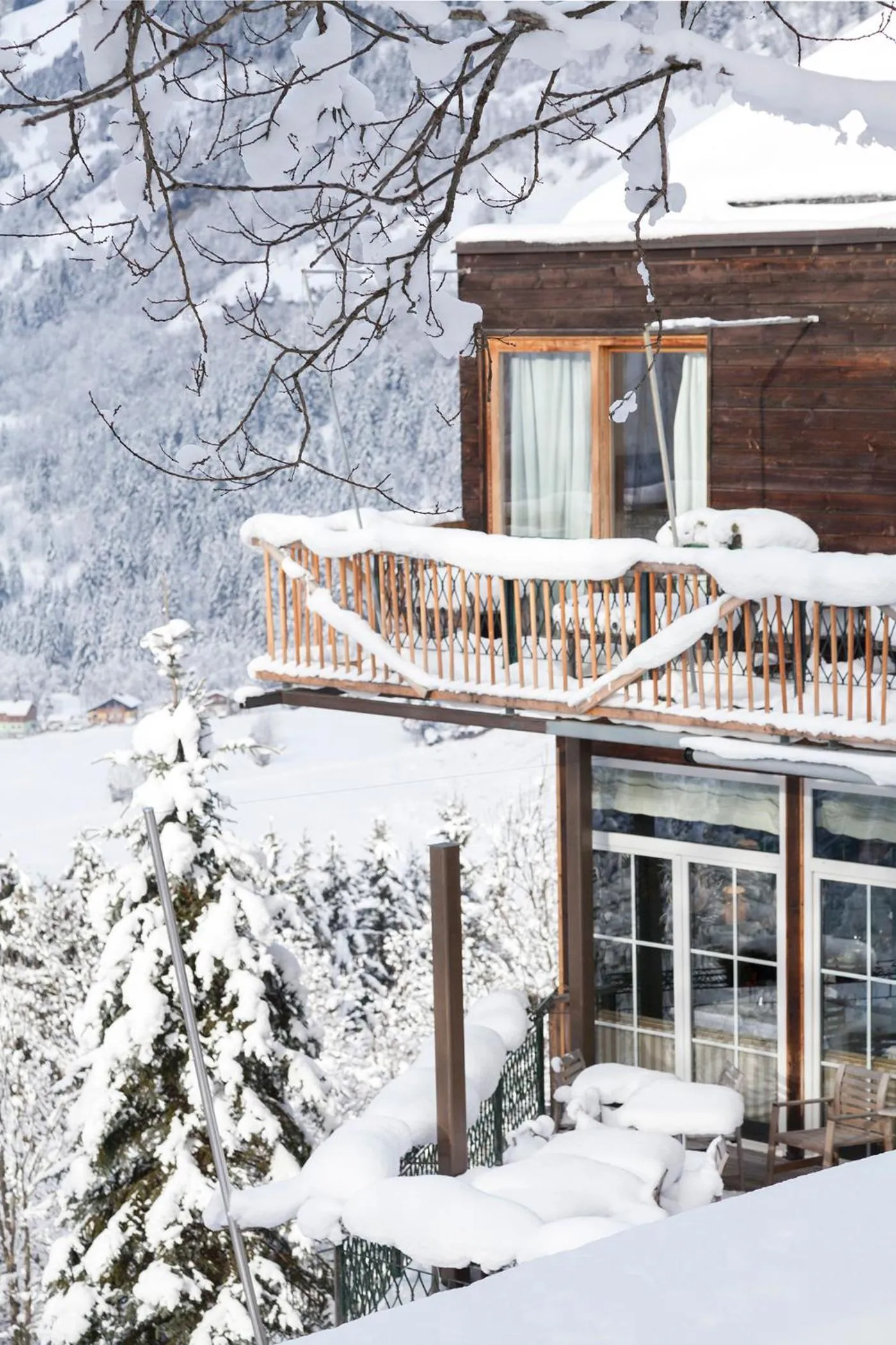 Property building in Alpine Spa Hotel Haus Hirt