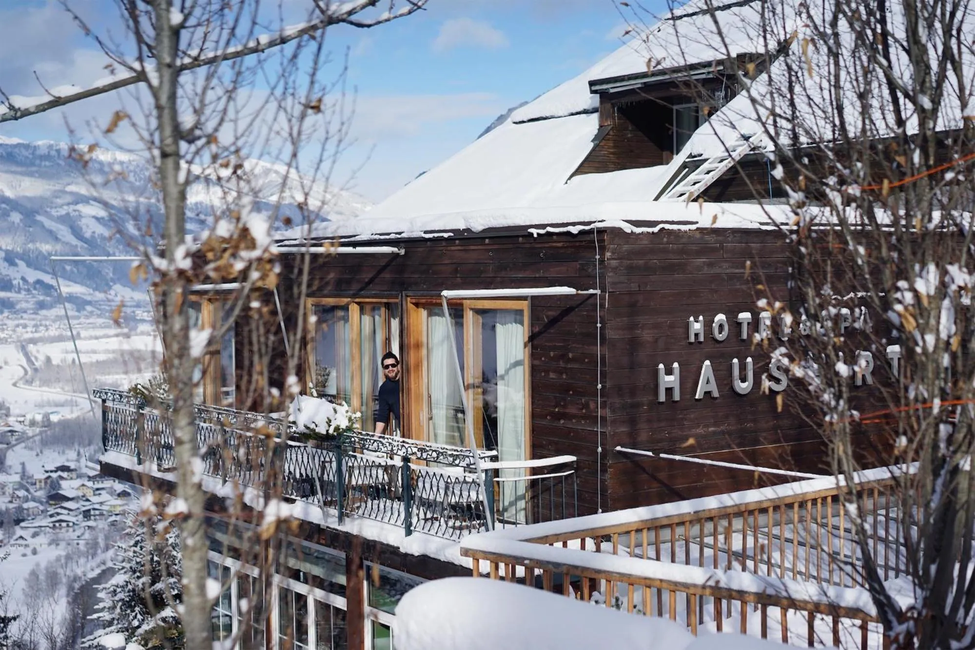 Property building in Alpine Spa Hotel Haus Hirt