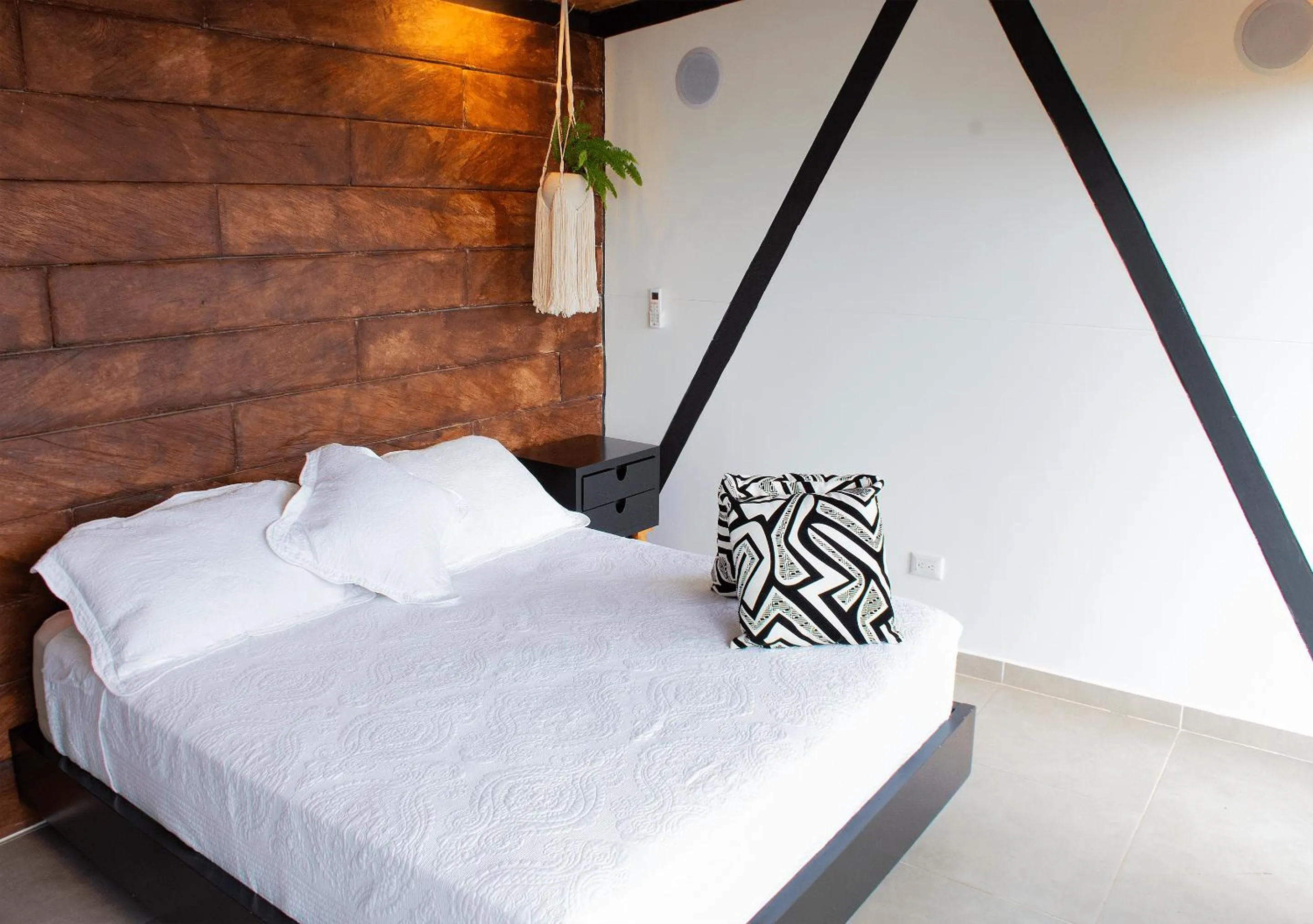 Bed in Panorama Pueblo Tapao