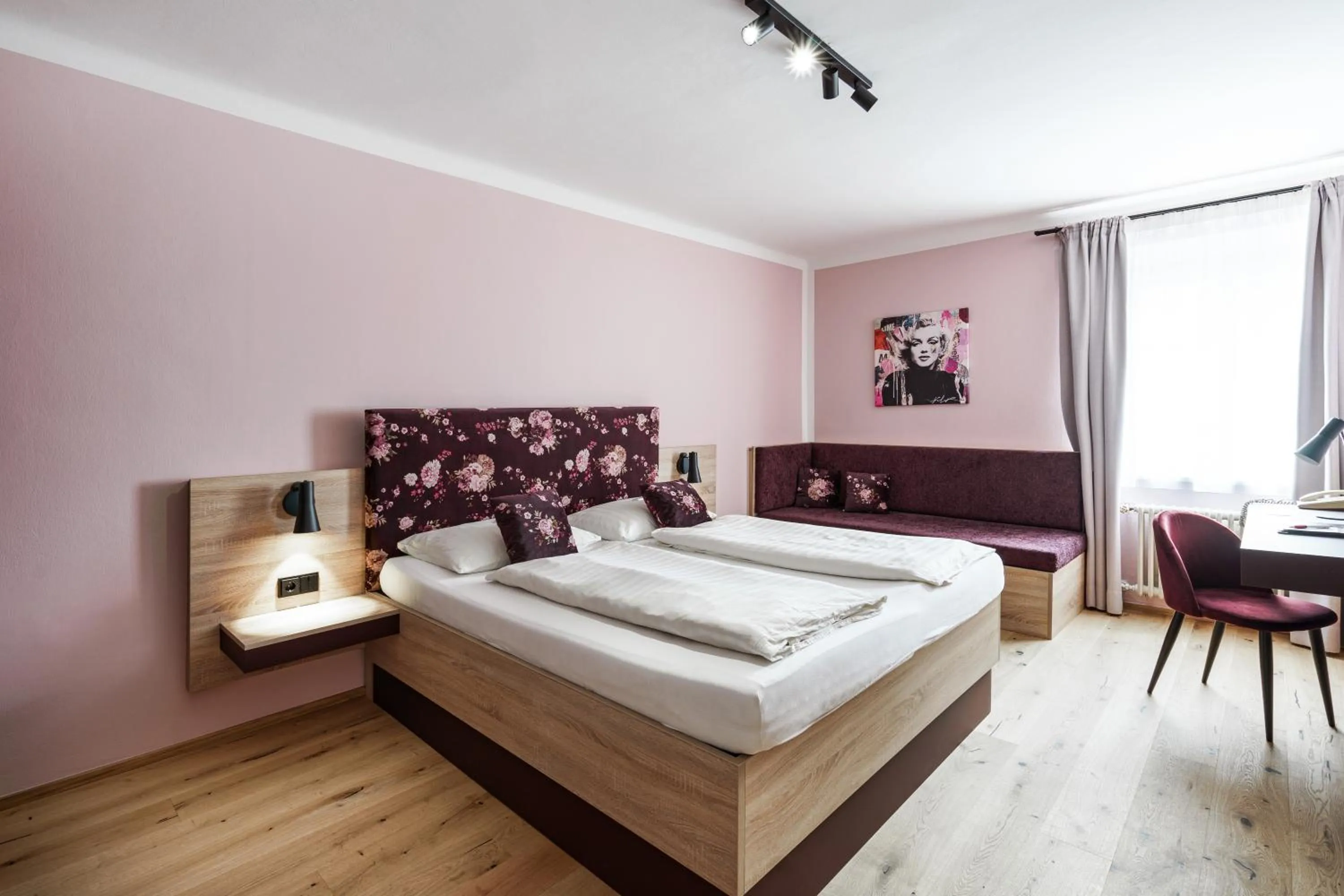 Bed in Altstadthotel Kasererbräu