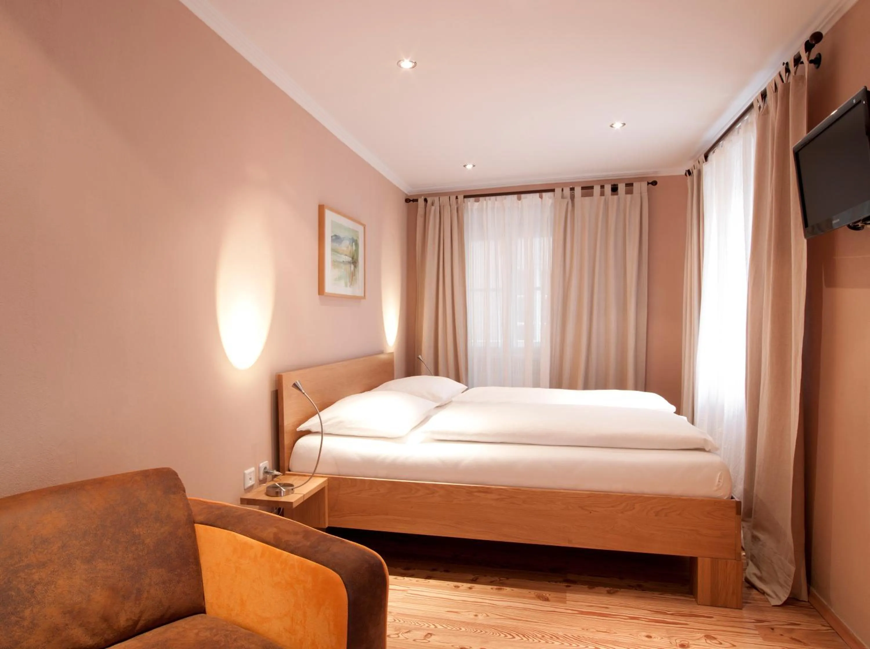 Bed in Altstadthotel Kasererbräu