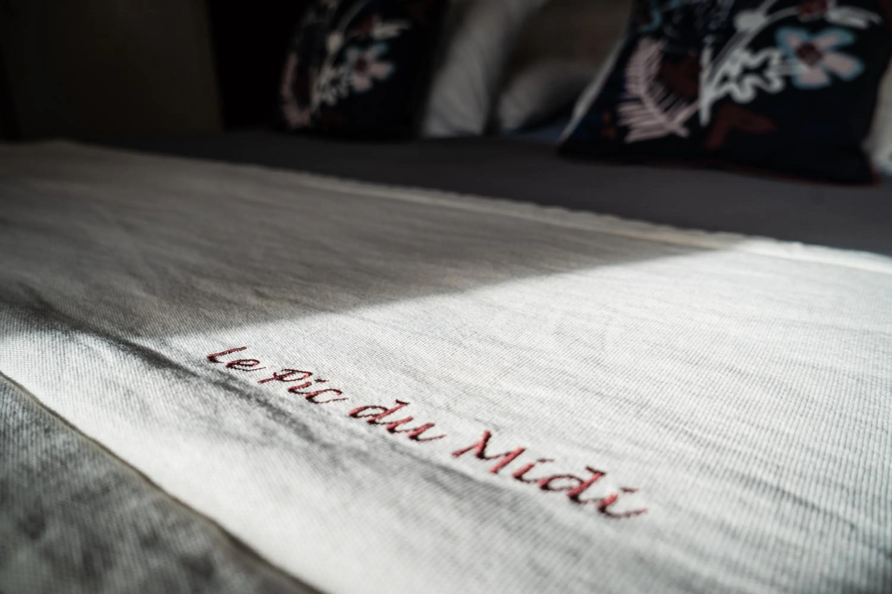 Bed in Gite Auberge Les Cascades