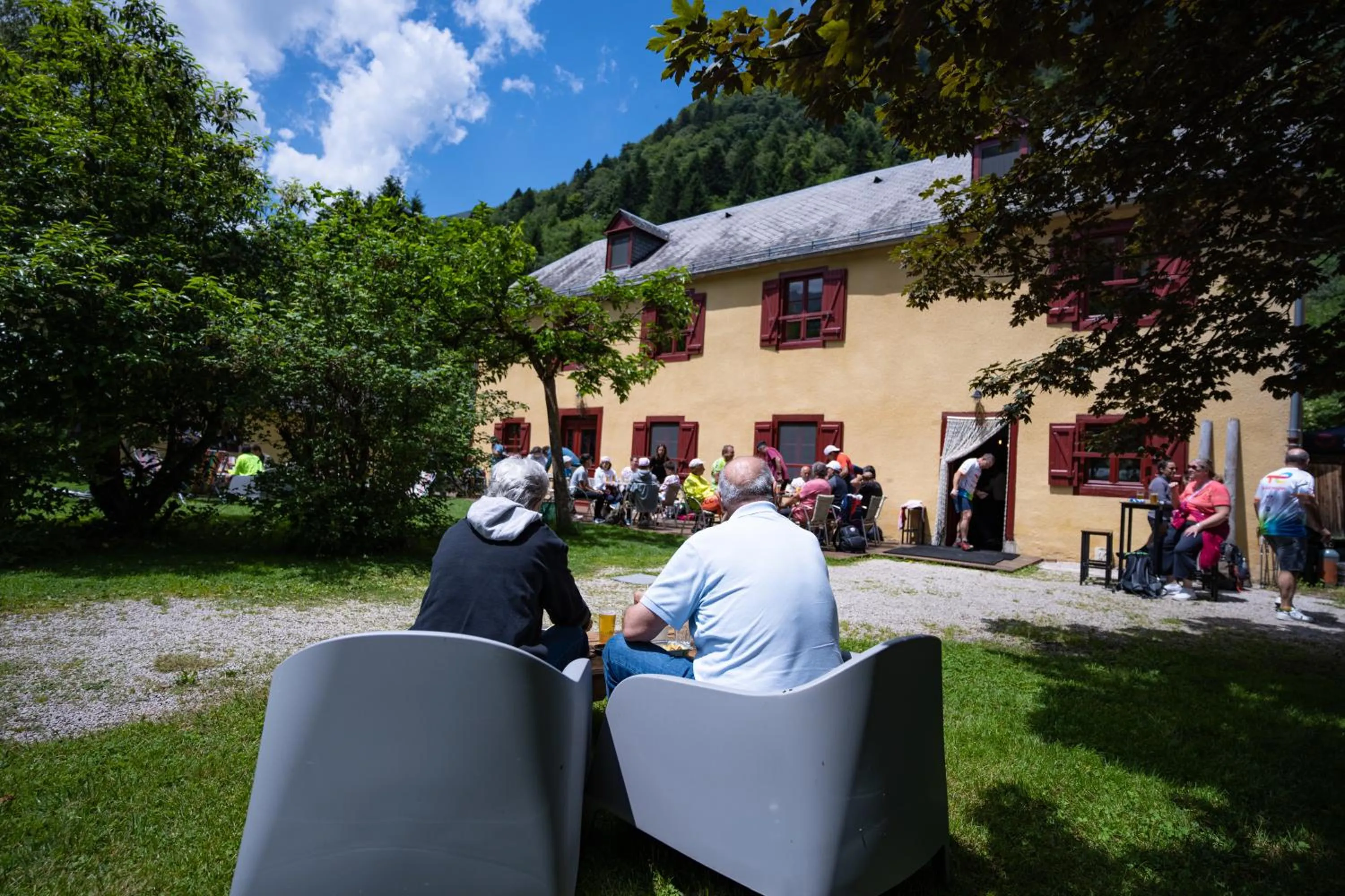 Property building in Gite Auberge Les Cascades