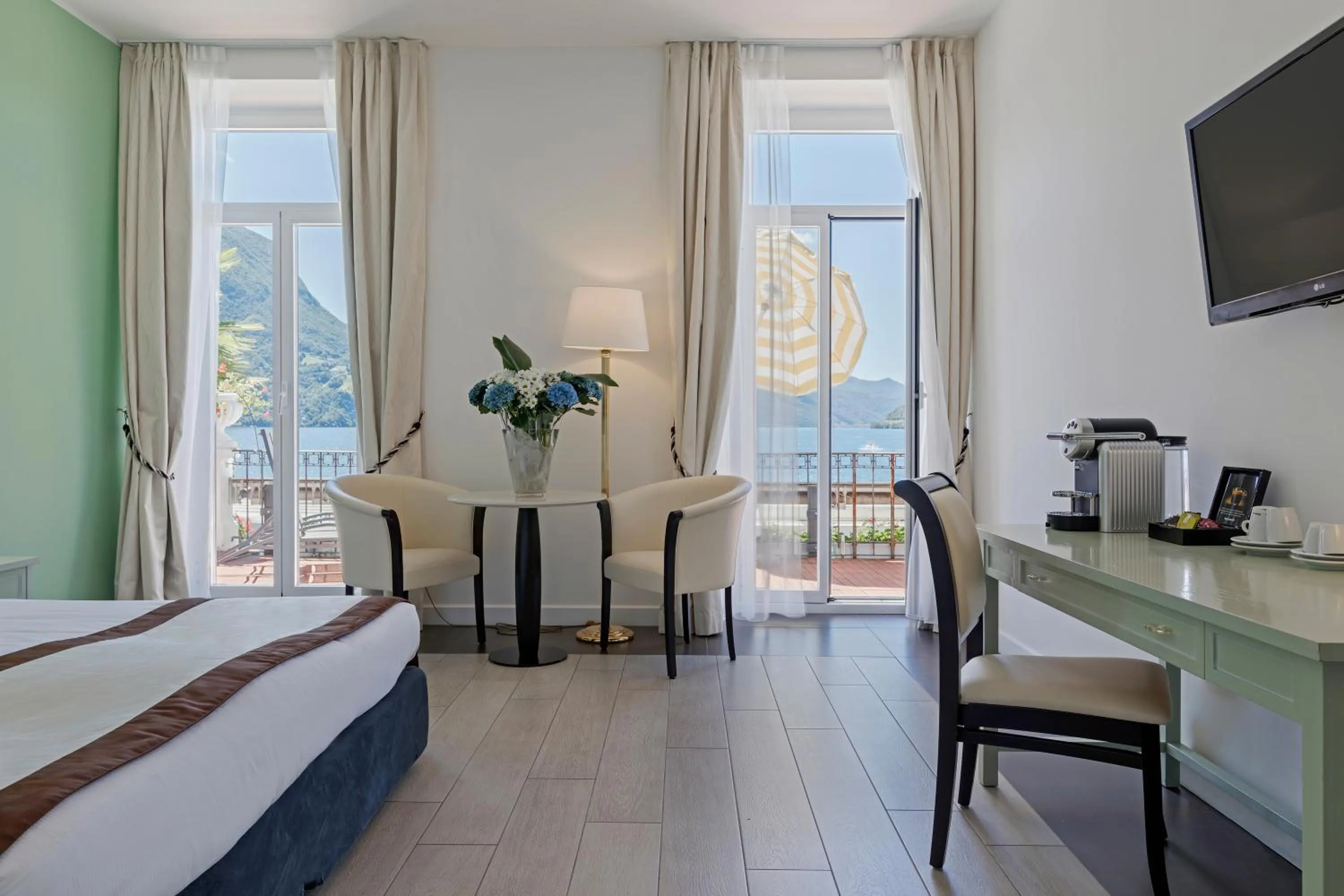 Bed in Hotel Lido Seegarten