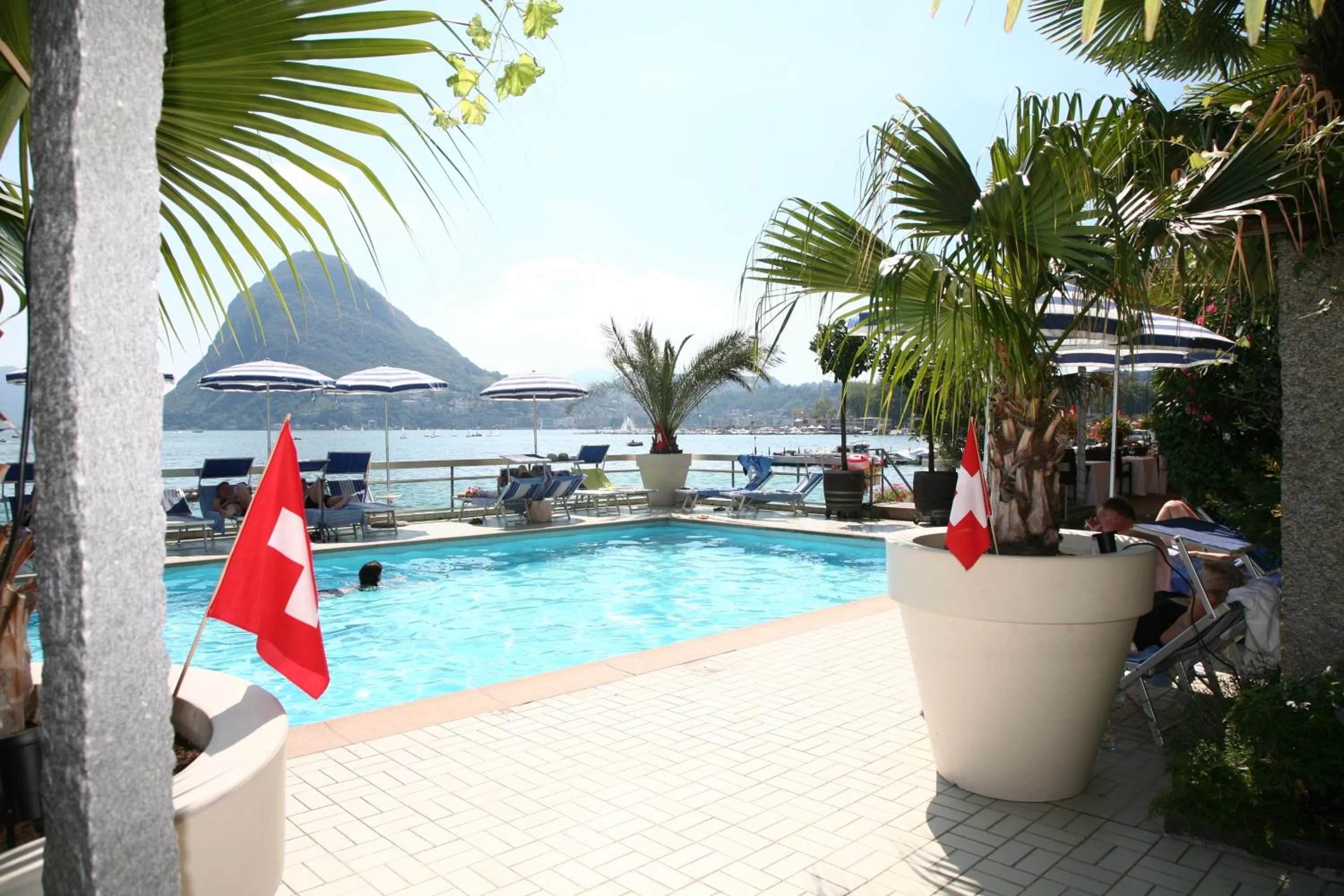 Swimming pool in Hotel Lido Seegarten