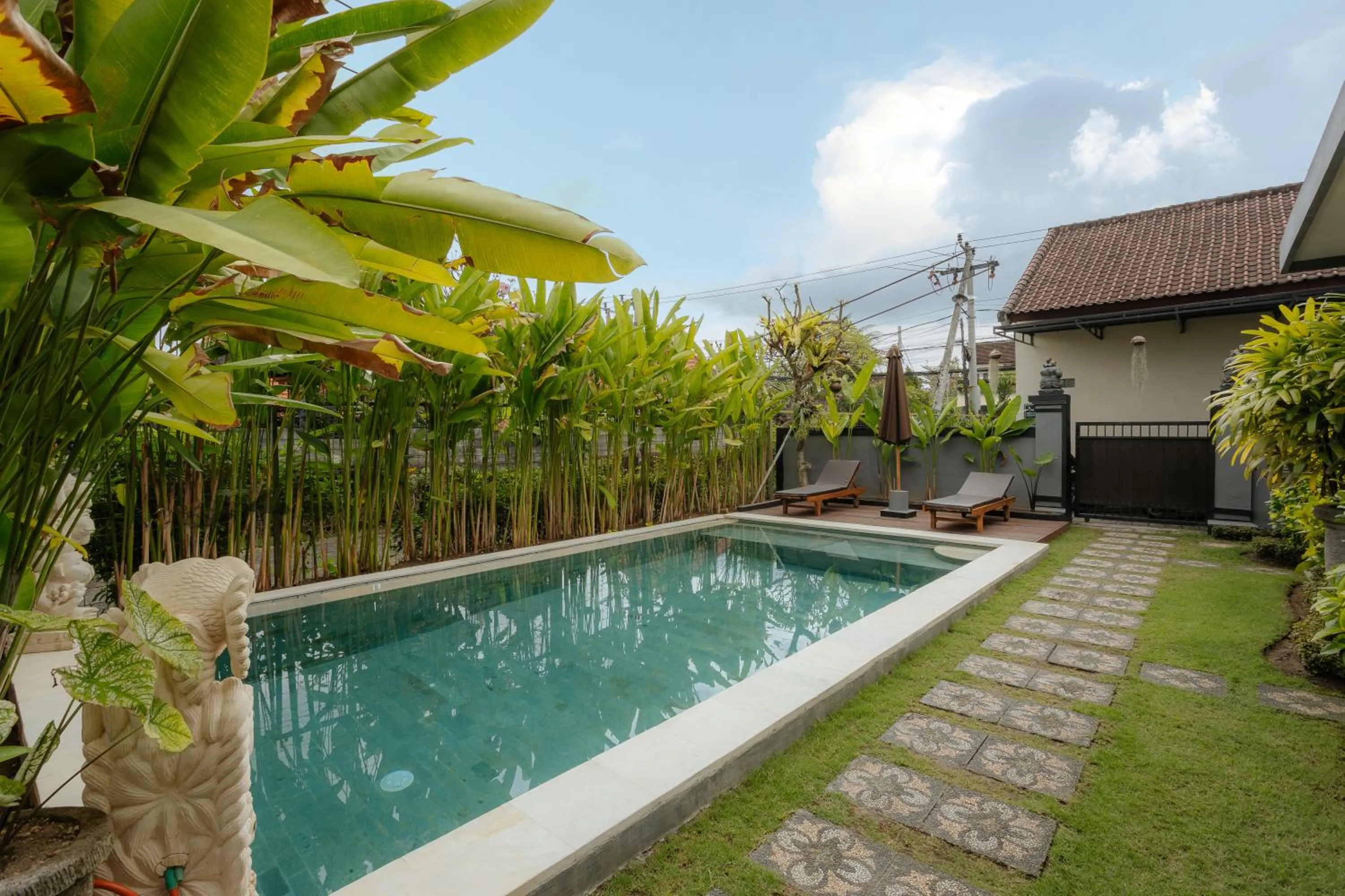 Swimming pool in BUBU CANGGU Guesthouse