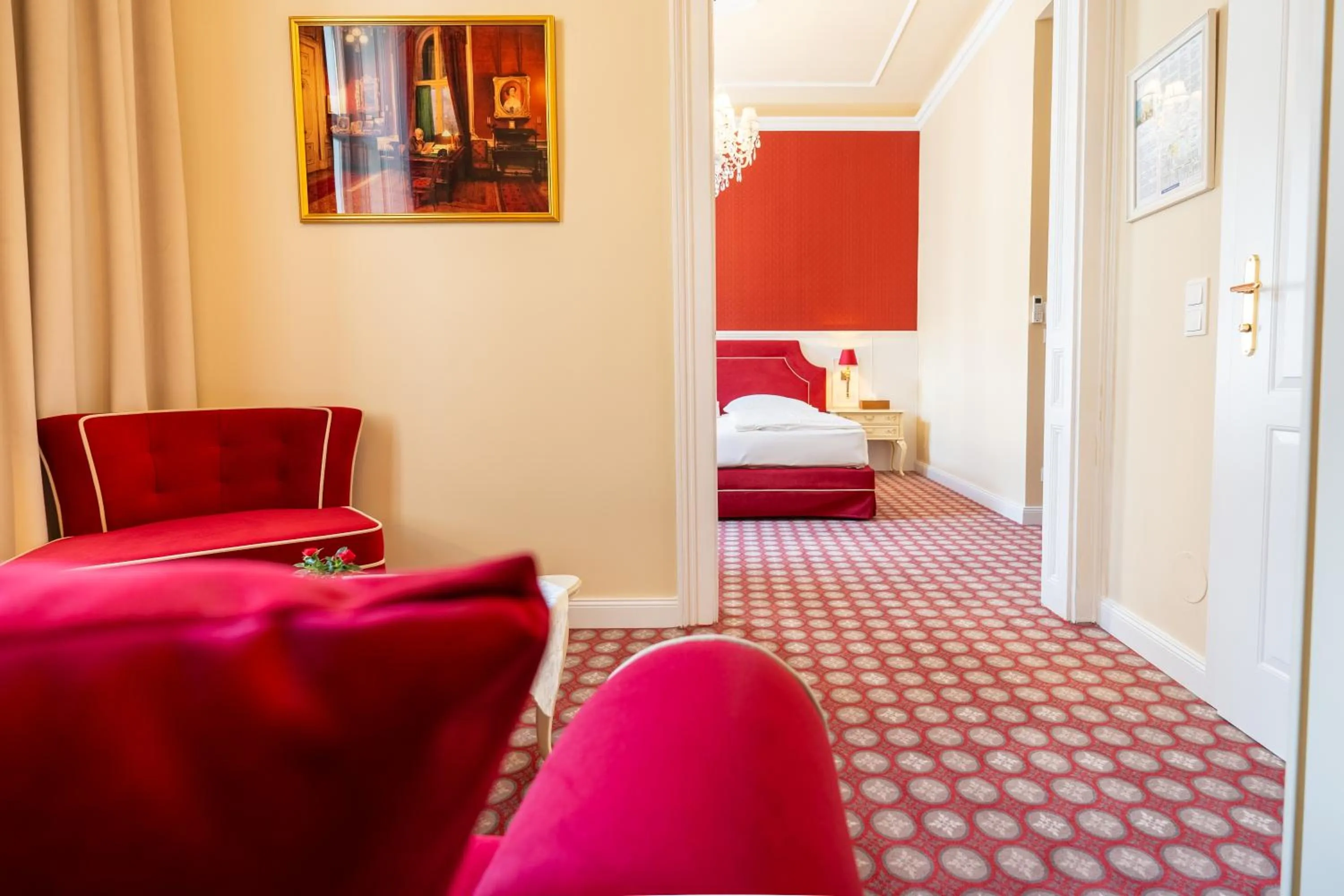 Photo of the whole room, Bed in Aviano Boutique Hotel