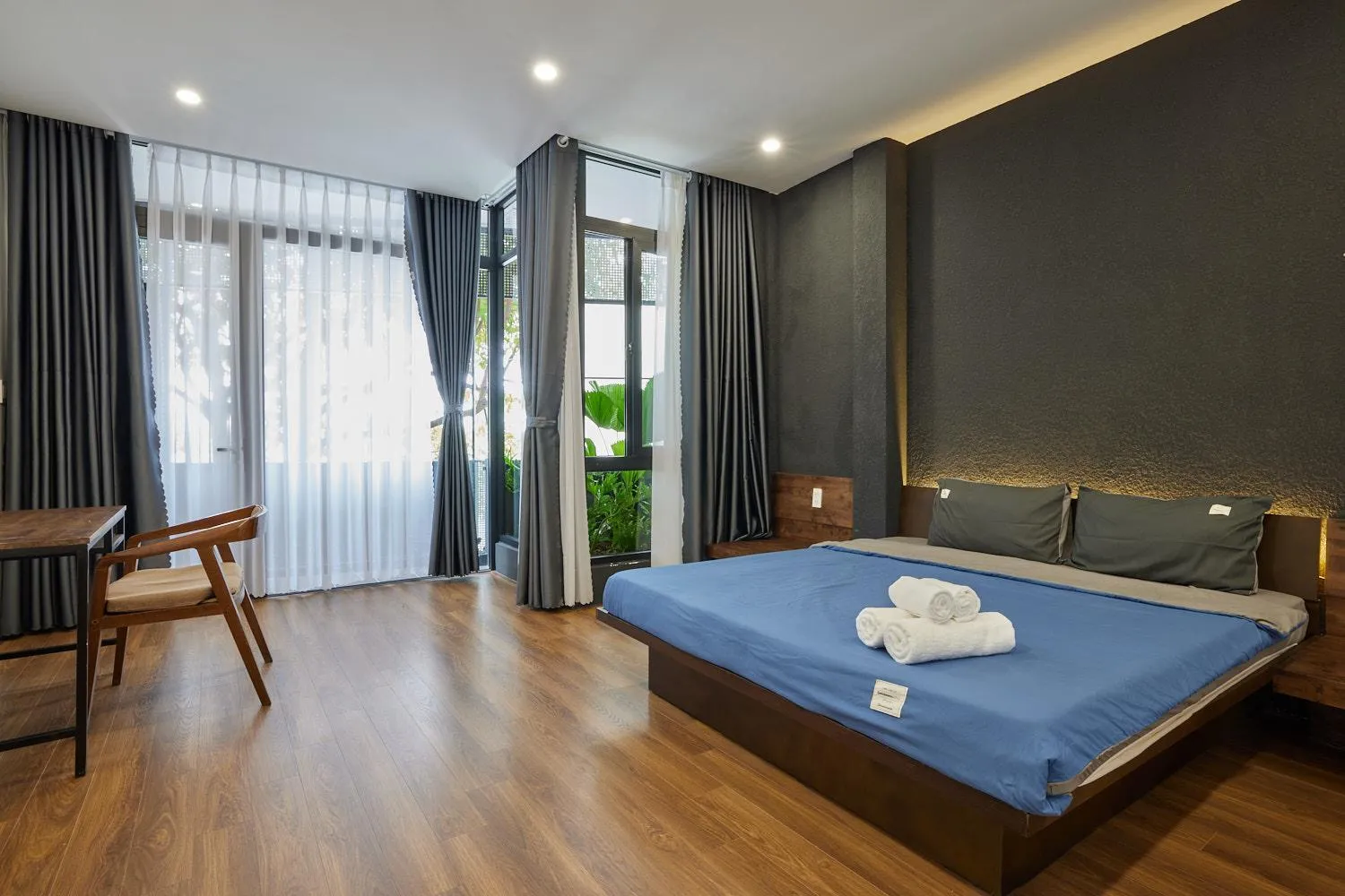 Bedroom, Bed in The Garden Capsule Hotel