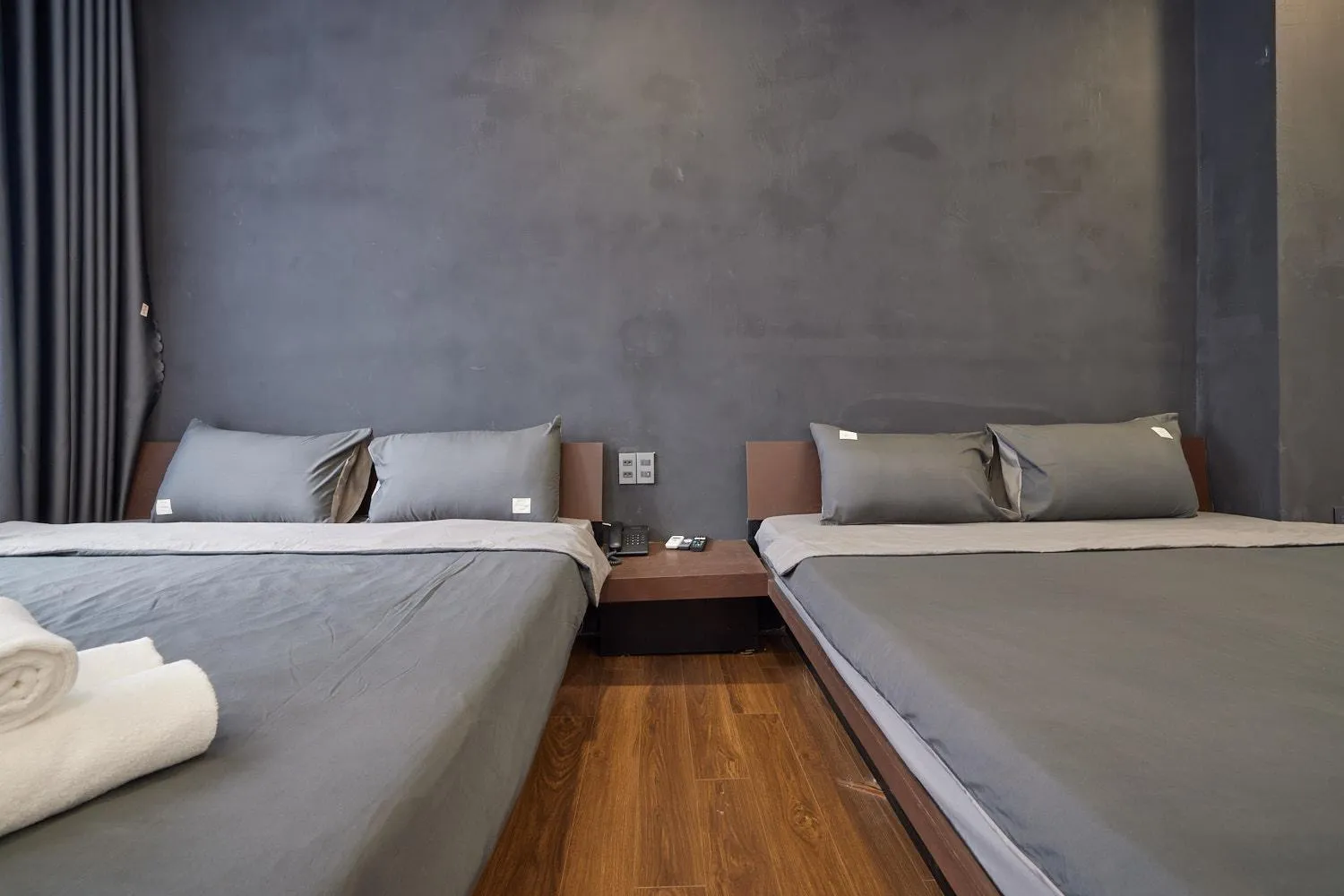 Bed in The Garden Capsule Hotel